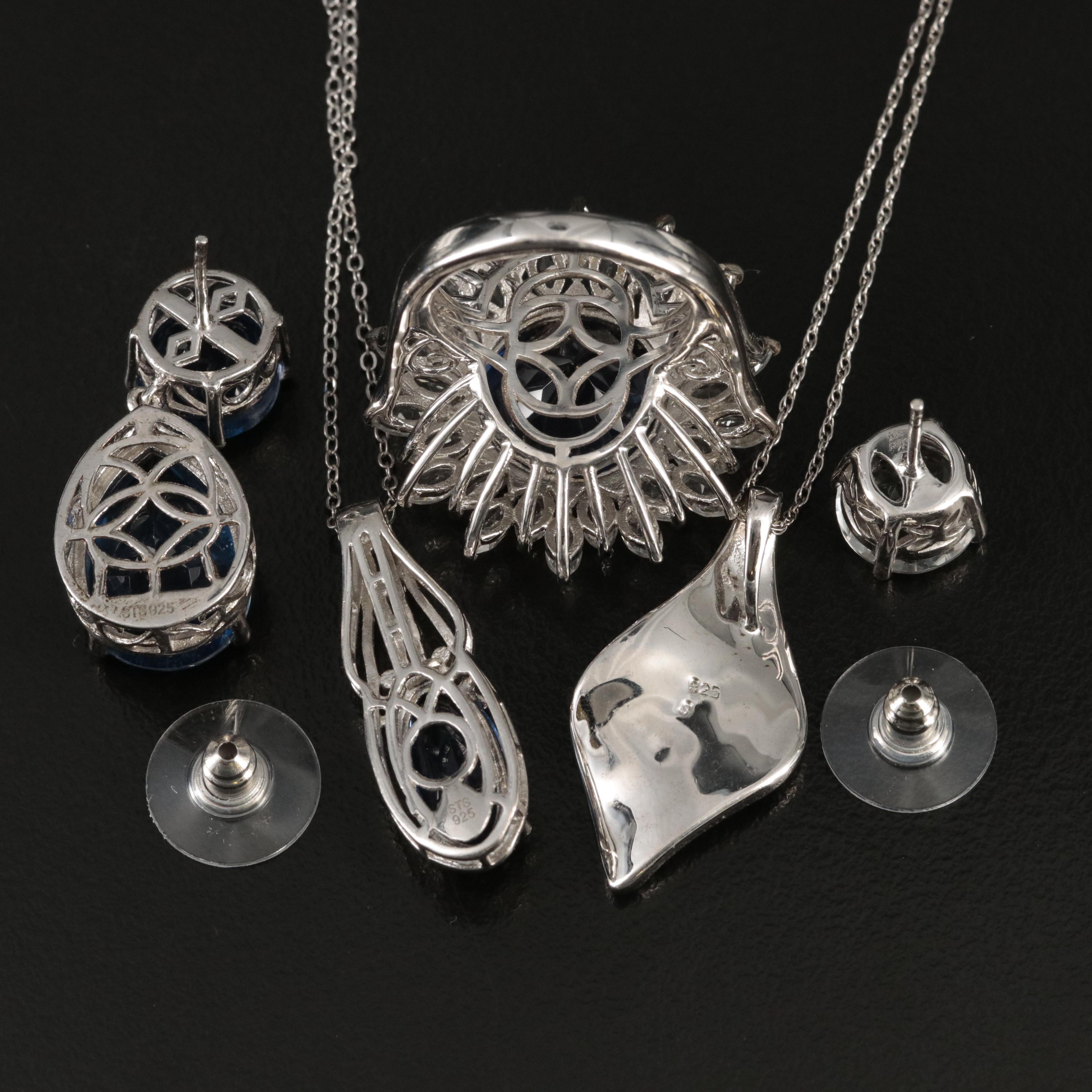 Sterling, Sapphire, Topaz and Quartz Featured in Jewelry Collection