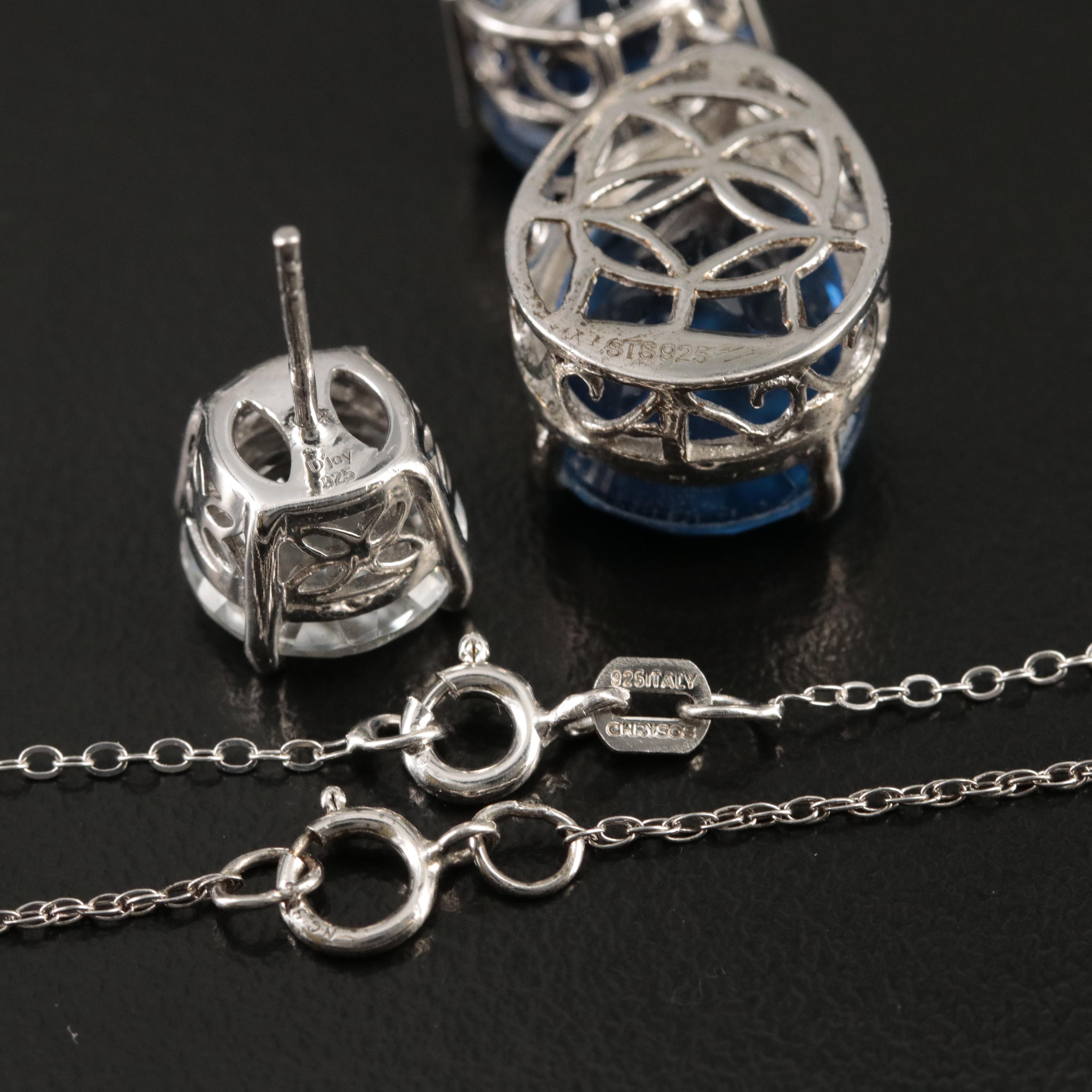 Sterling, Sapphire, Topaz and Quartz Featured in Jewelry Collection