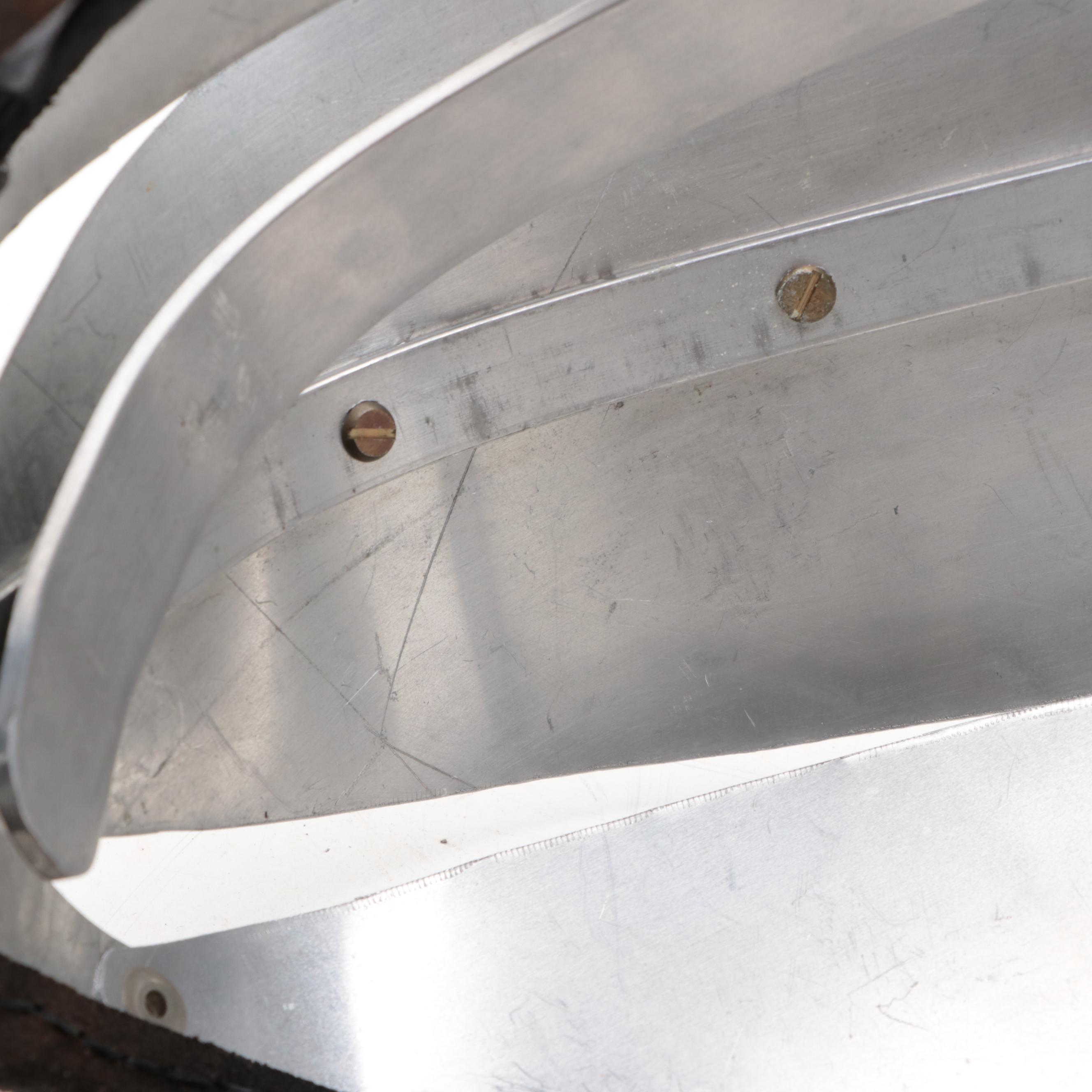 Plague Doctor Steampunk Style Metal and Leather Helmet with Stand