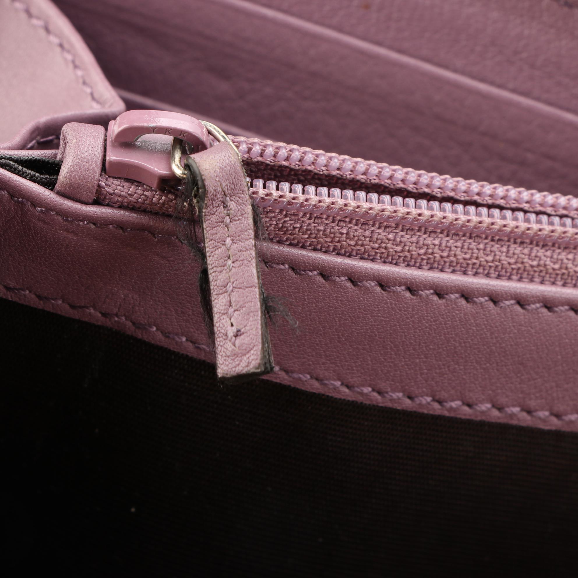 Gucci Zip-Around Wallet in Microguccissima in Patent Leather with Box