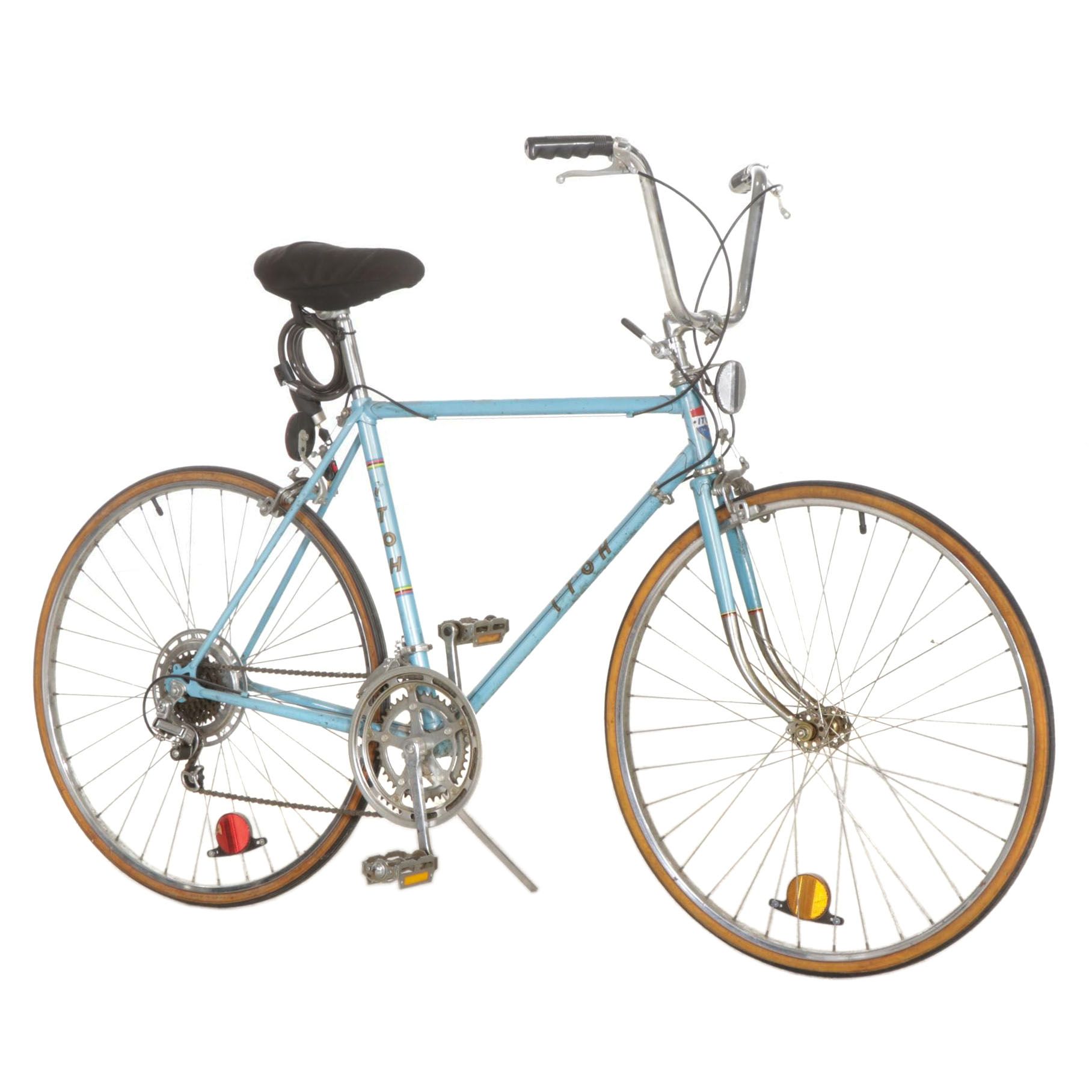 ITOH 10-Speed Road Bicycle with Raised Handlebars, Late 20th Century