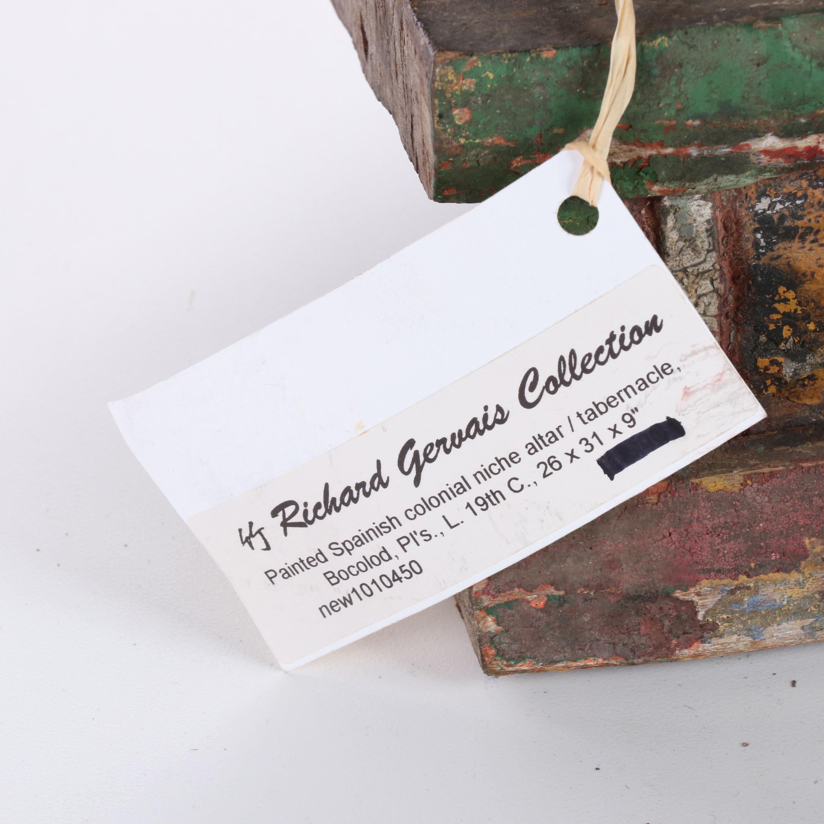 Filipino - Spanish Colonial Altar Nicho, Late 19th Century