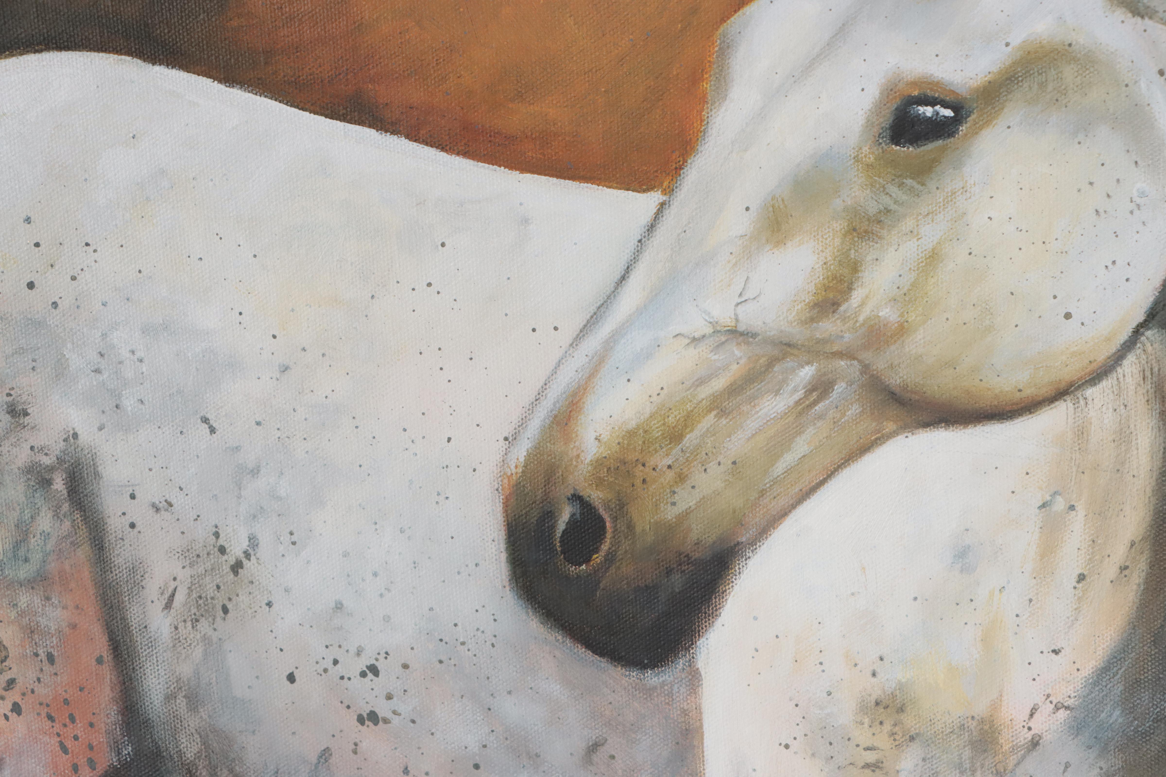 Casimiro Oil Painting of Horse