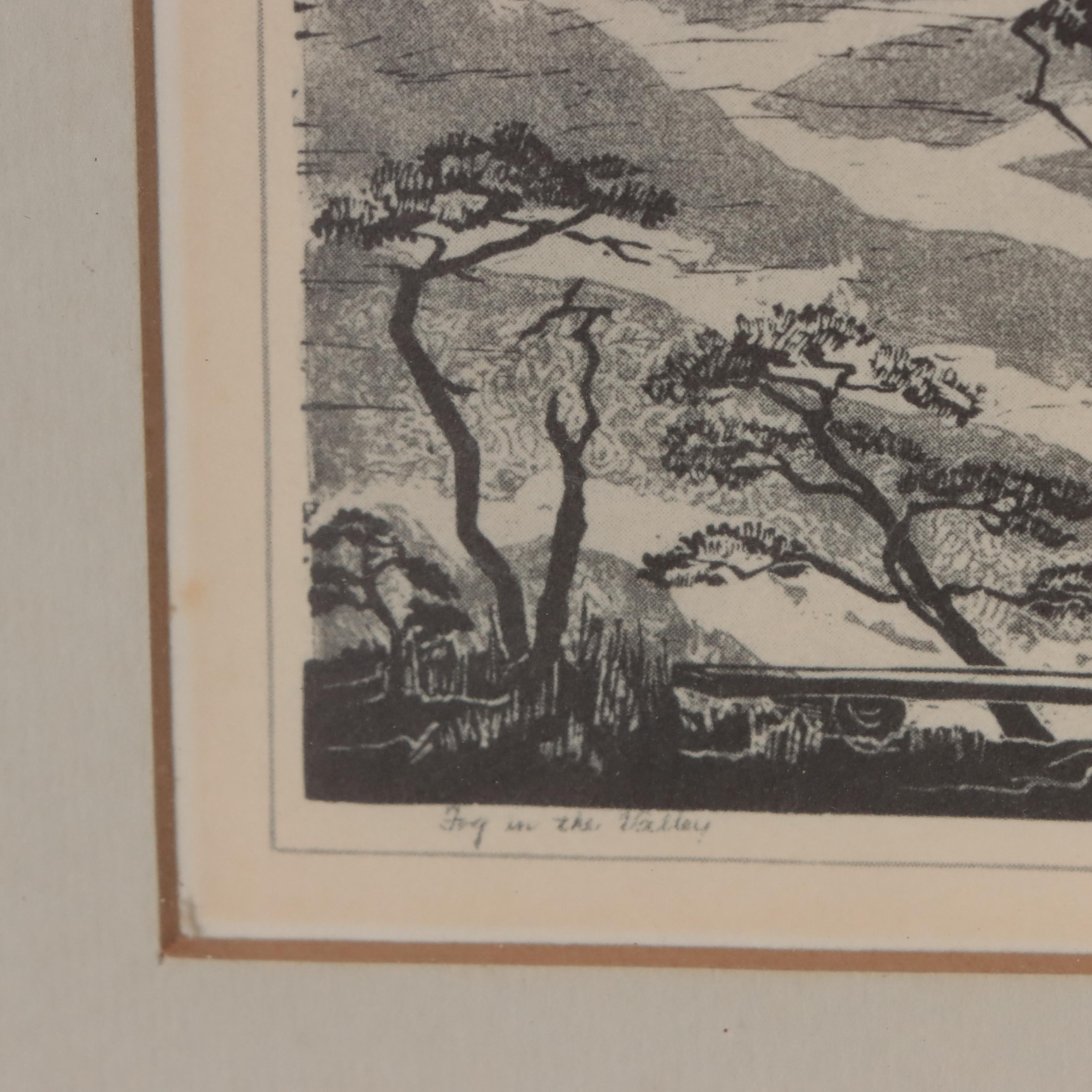 Halftones After Fannie Rebecca Mennen Including "Crows in the Corn"