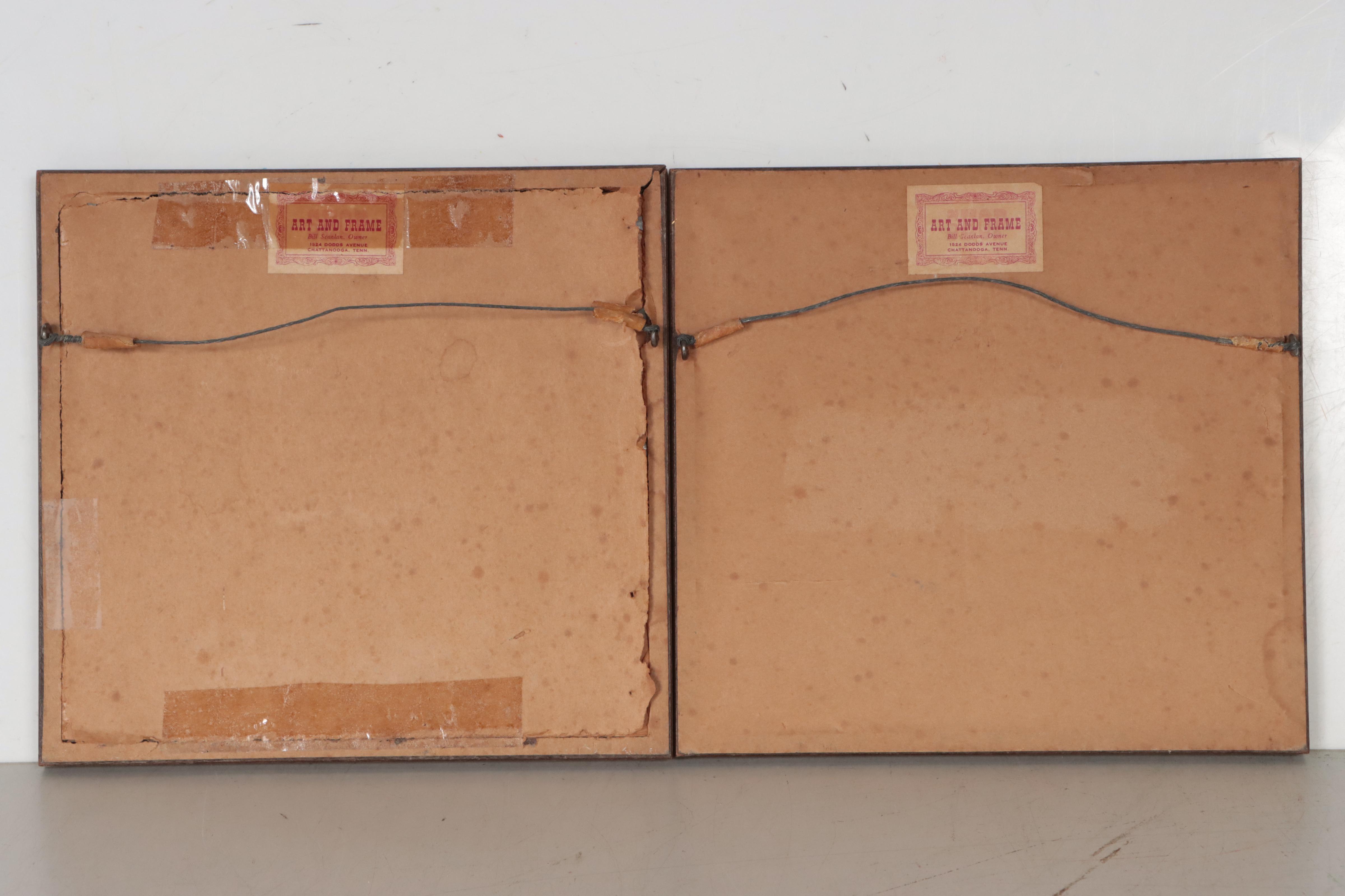 Halftones After Fannie Rebecca Mennen Including "Crows in the Corn"