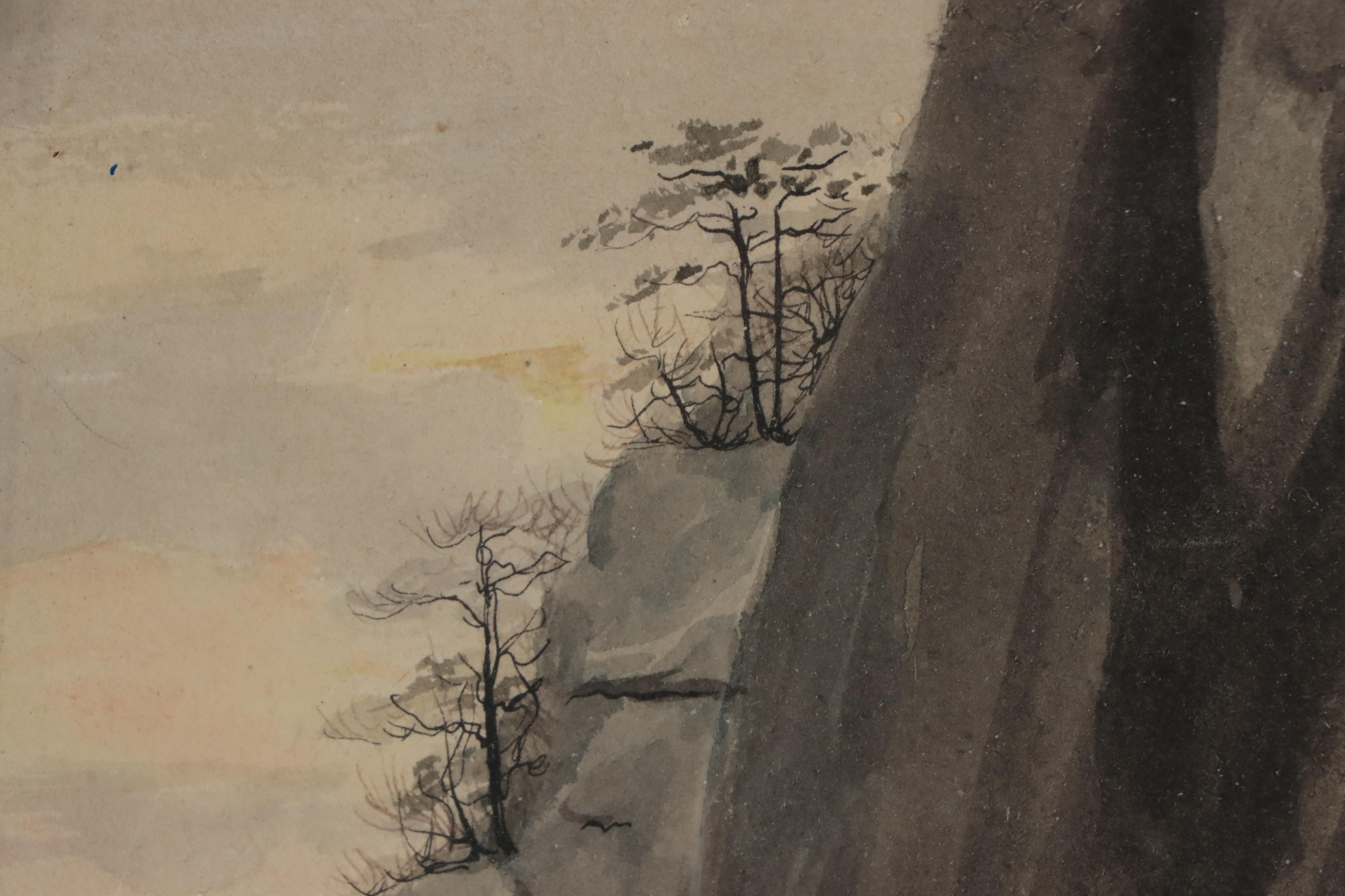 E. B. Miles Landscape Watercolor Paintings, Wallace Nutting Photograph