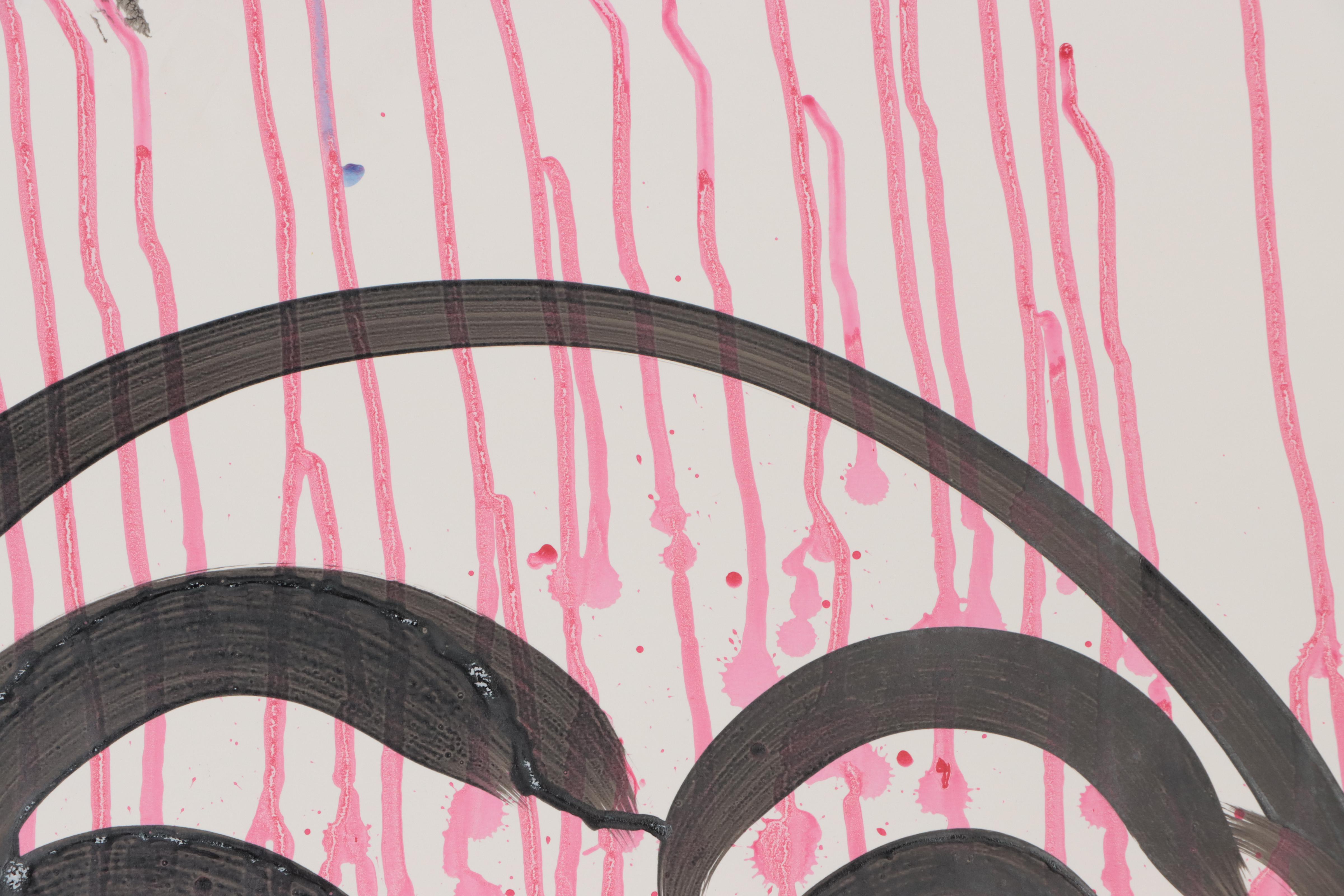 Peter Keil Abstract Portrait Acrylic Painting