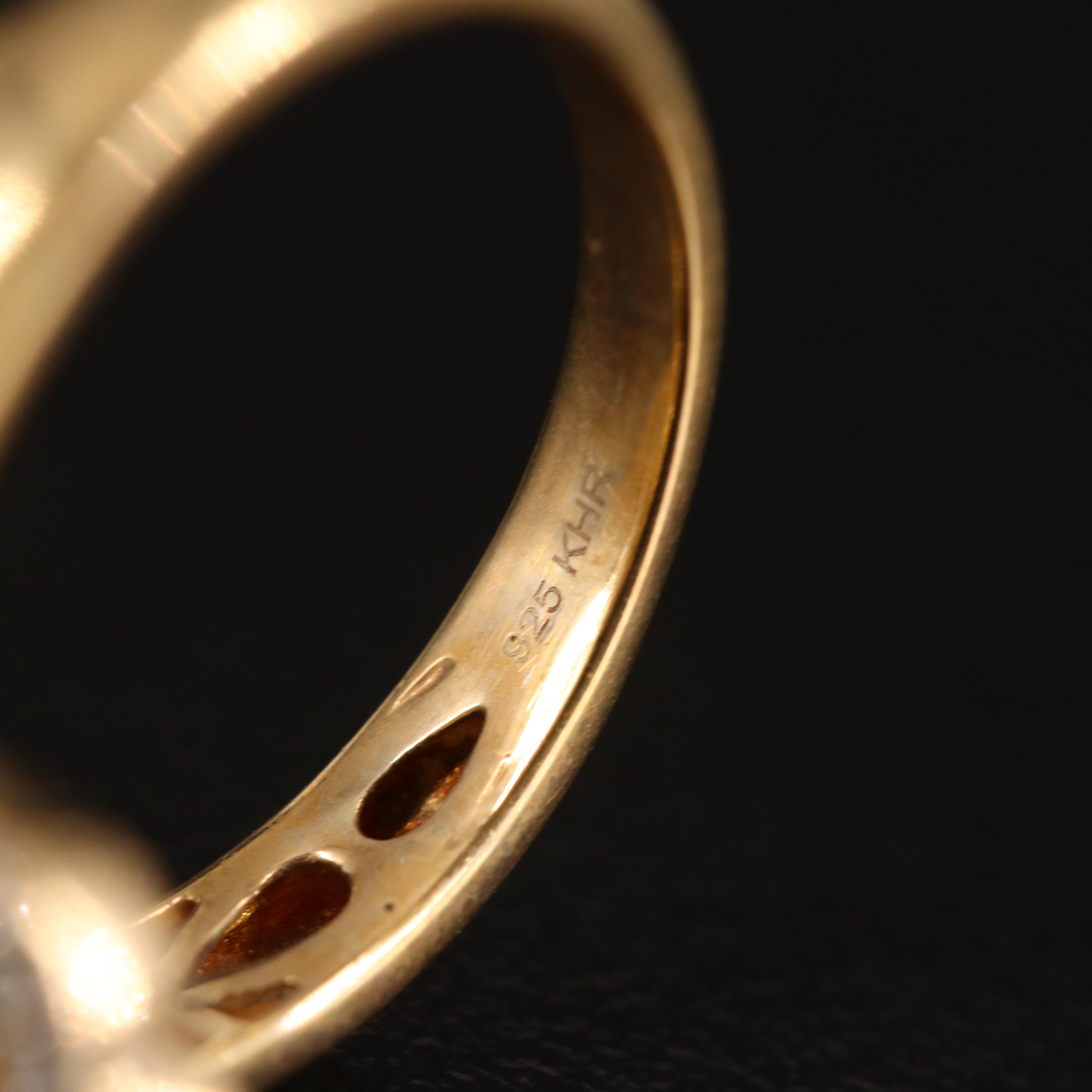 Opal Double Flower Ring with Diopside Accents and White Zircon Halo