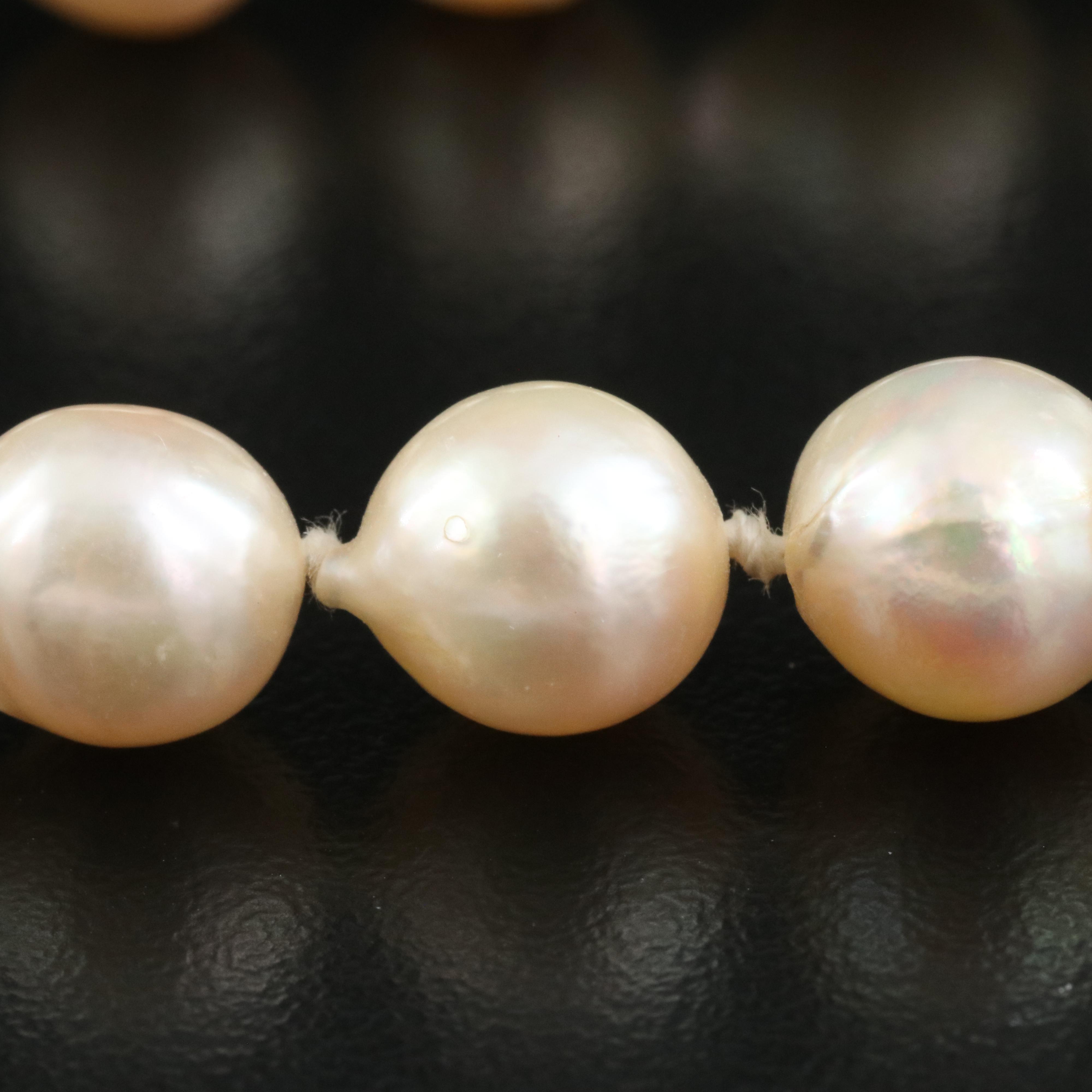 Baroque Pearl Necklaces with 14K Clasps