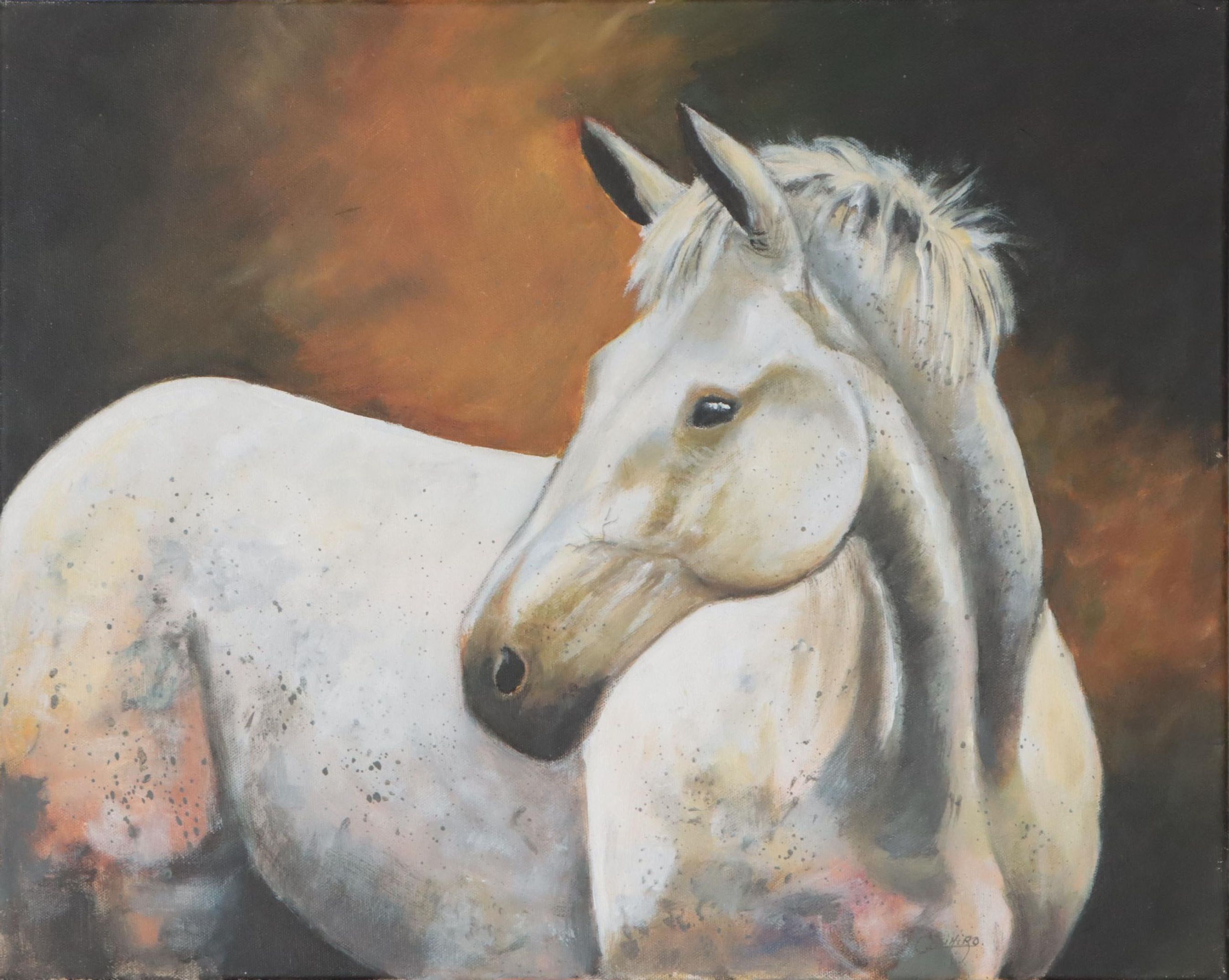 Casimiro Oil Painting of Horse