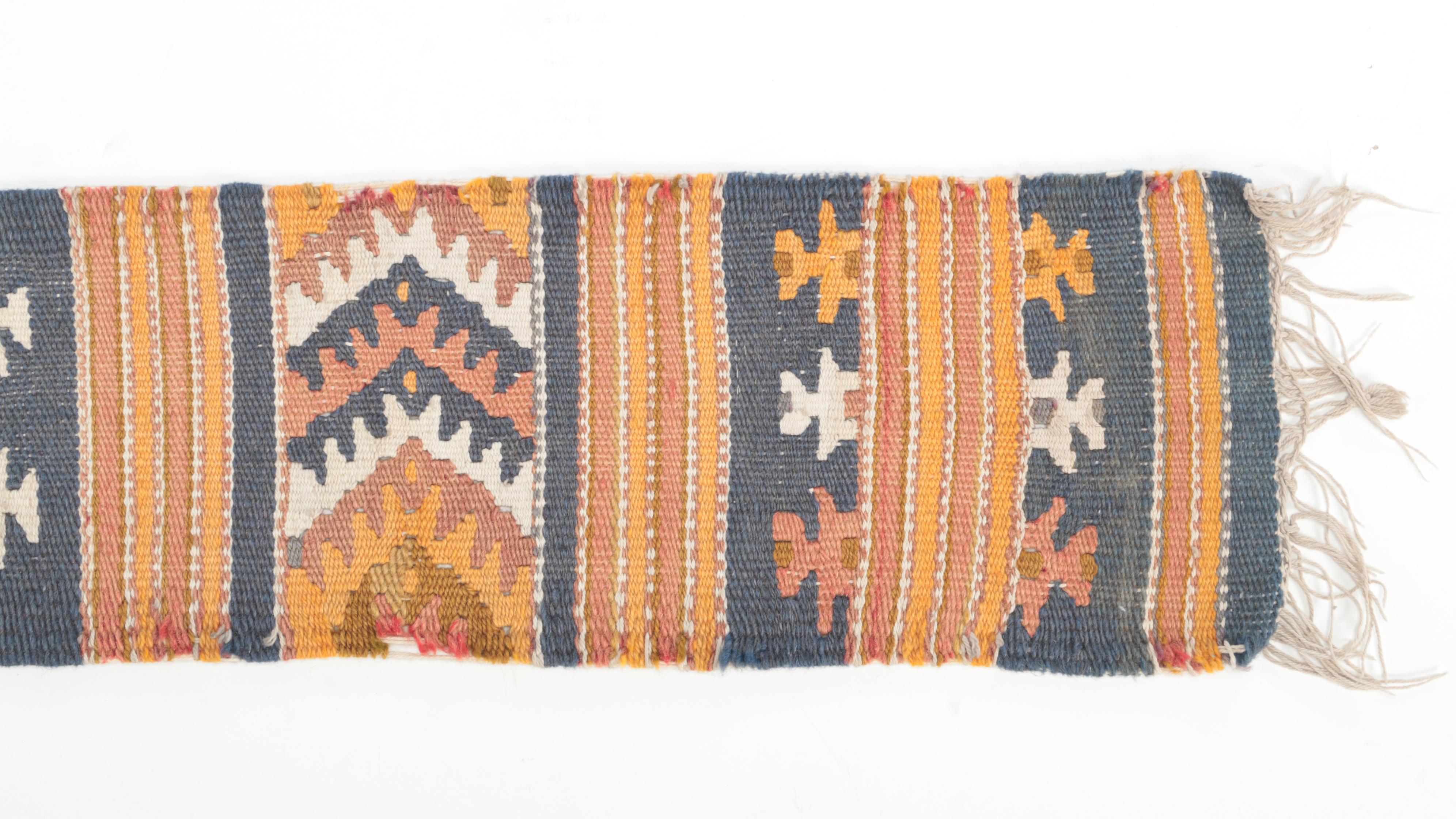 Handwoven Kilim Style Table Runners and Coaster