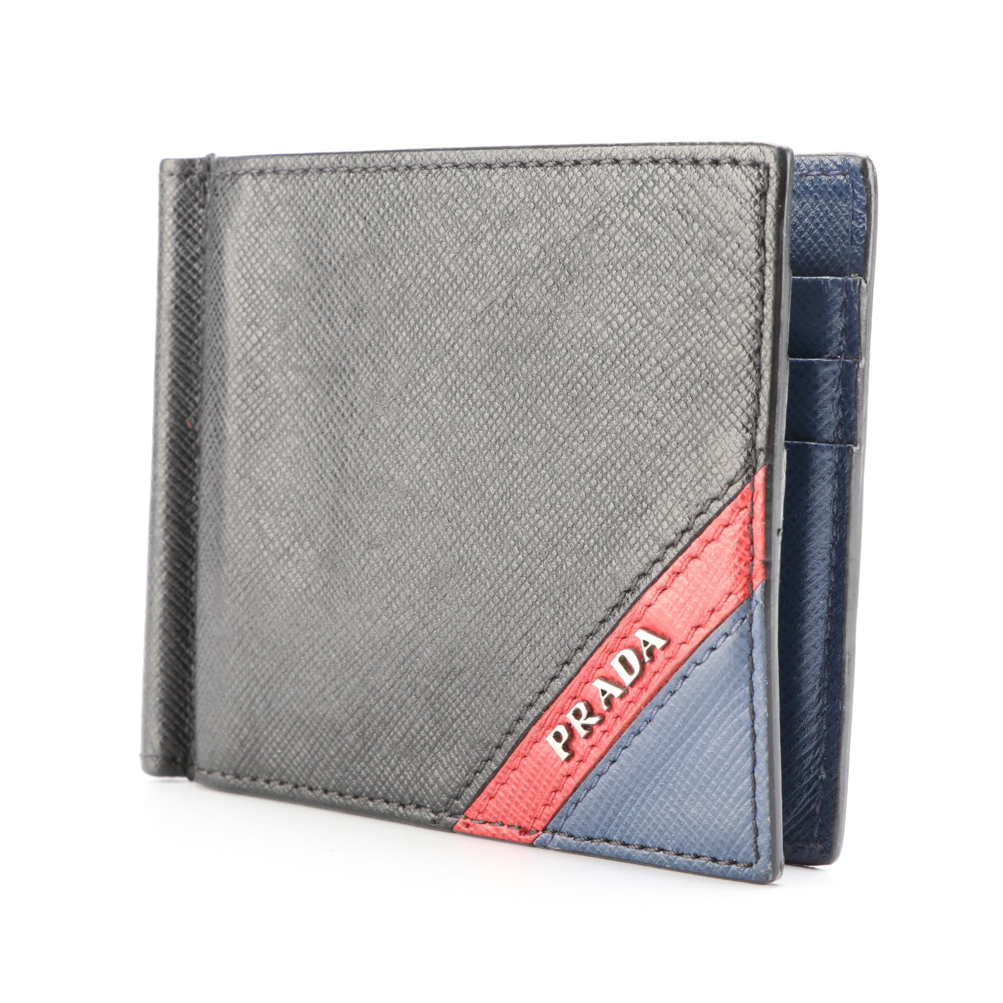 Prada Bifold Wallet in Saffiano Leather