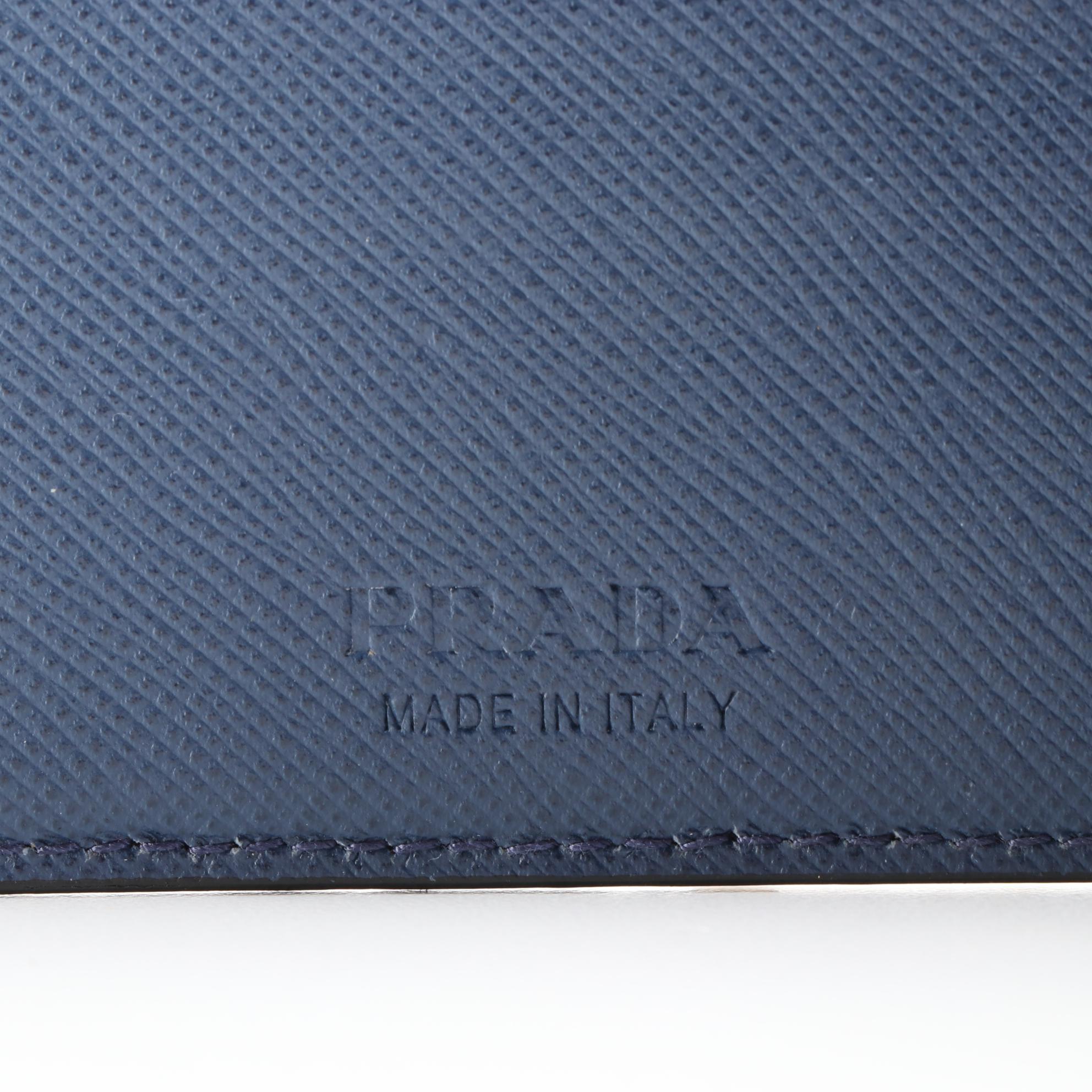 Prada Bifold Wallet in Saffiano Leather