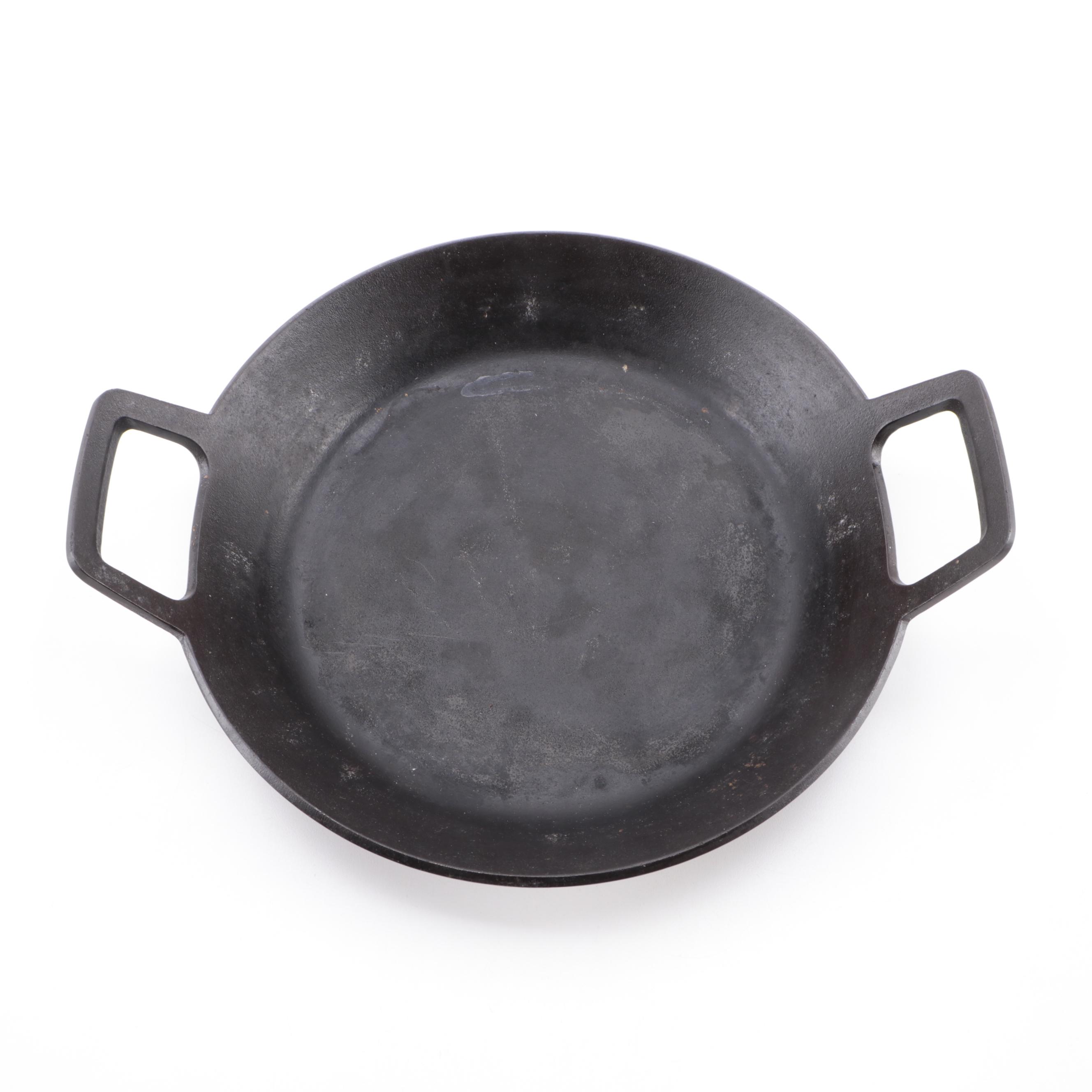 Borough Furnace Cast Iron Paella Pan and Cazuelas