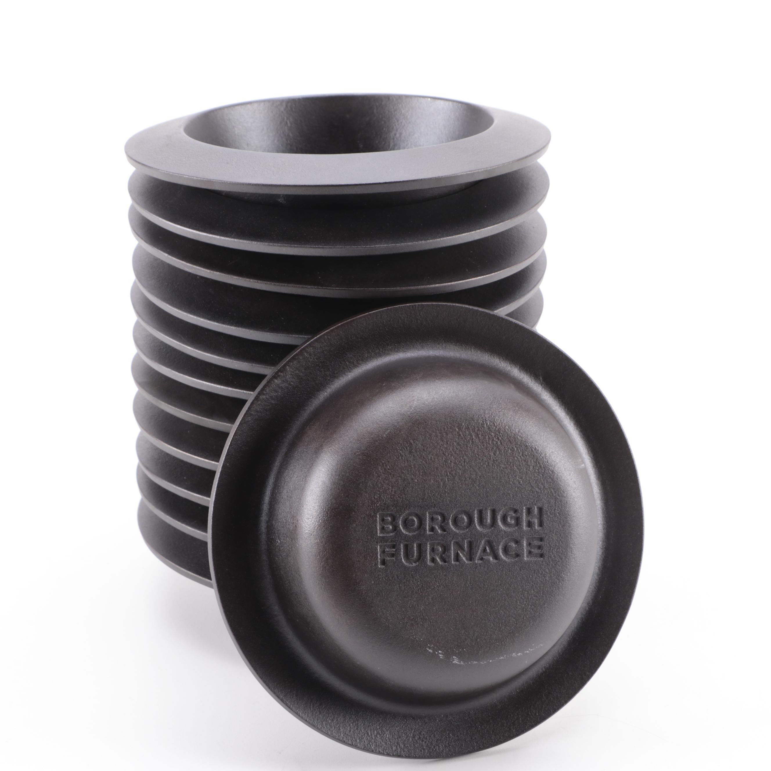 Borough Furnace Cast Iron Paella Pan and Cazuelas