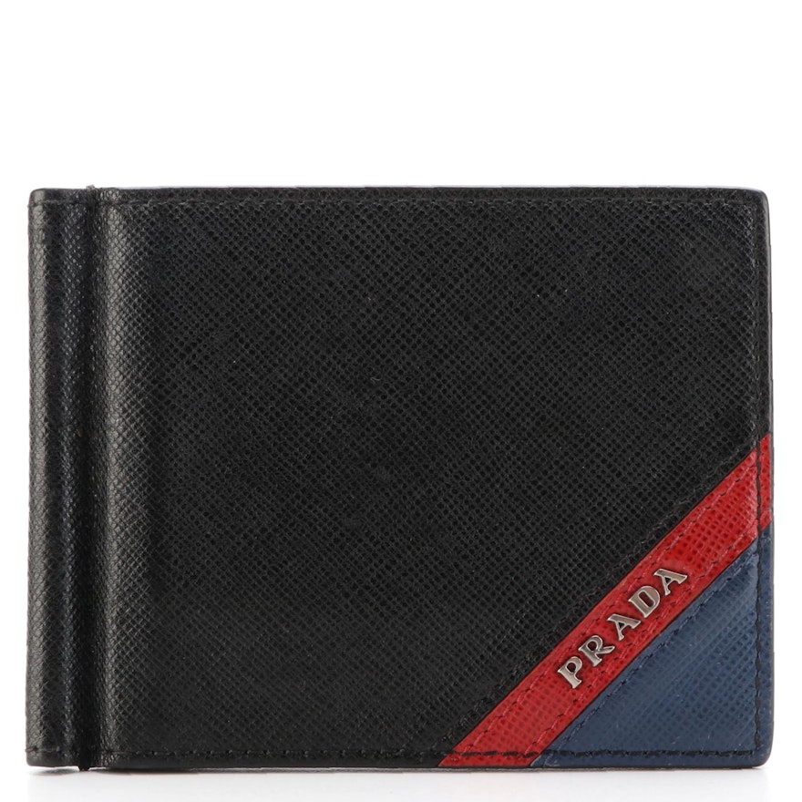 Prada Bifold Wallet in Saffiano Leather