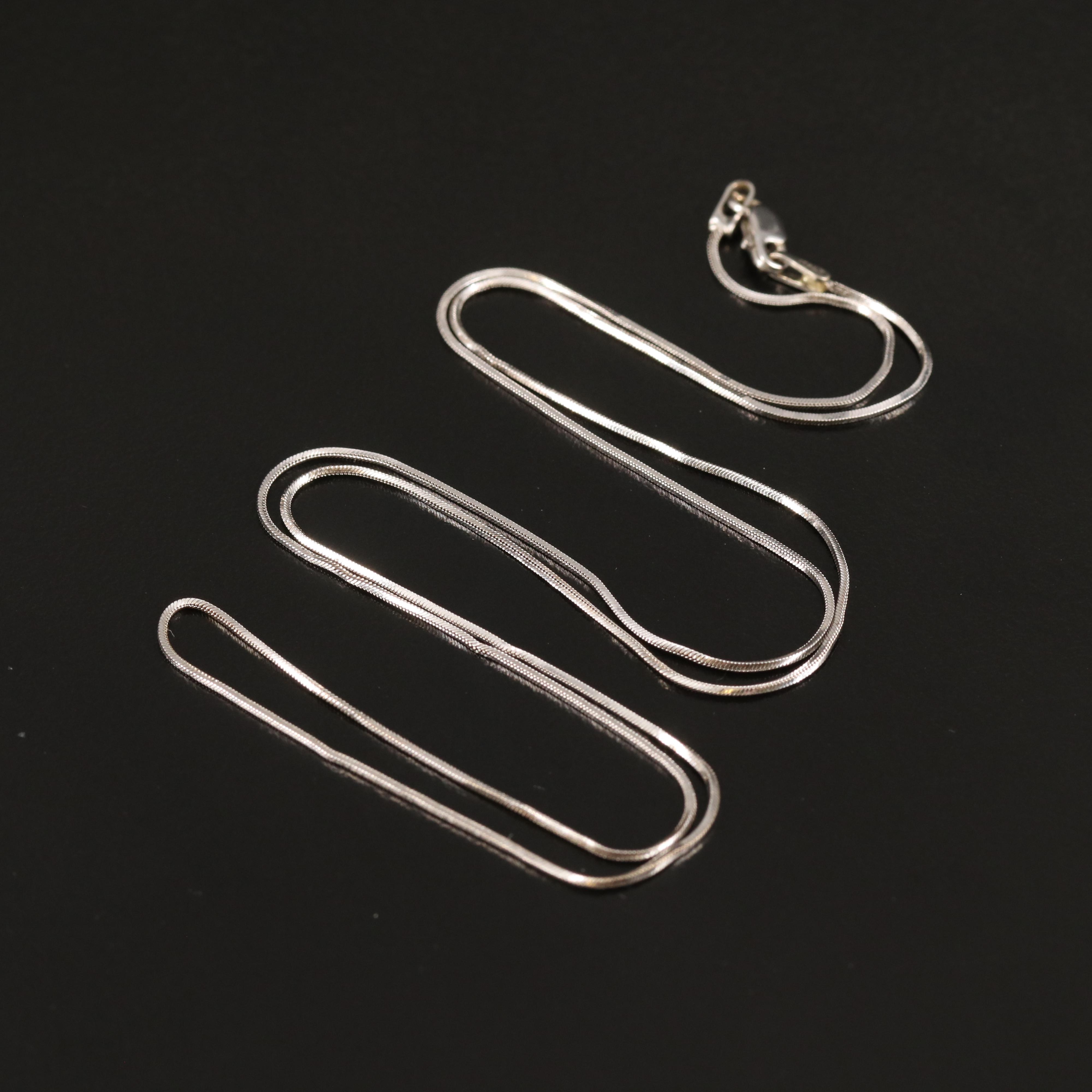 Italian 14K Snake Chain Necklace