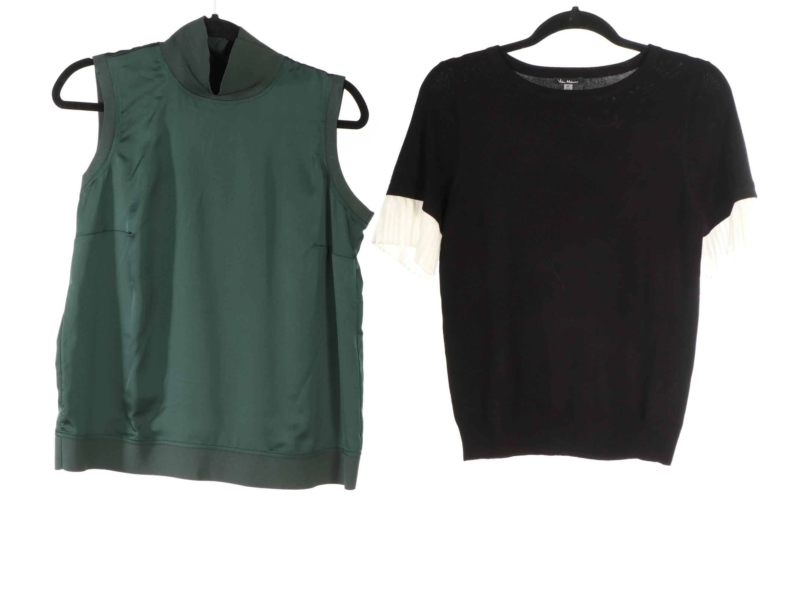 Vince Jacket, Lafayette 148 Sweater, Strenesse Pants, and More Separates