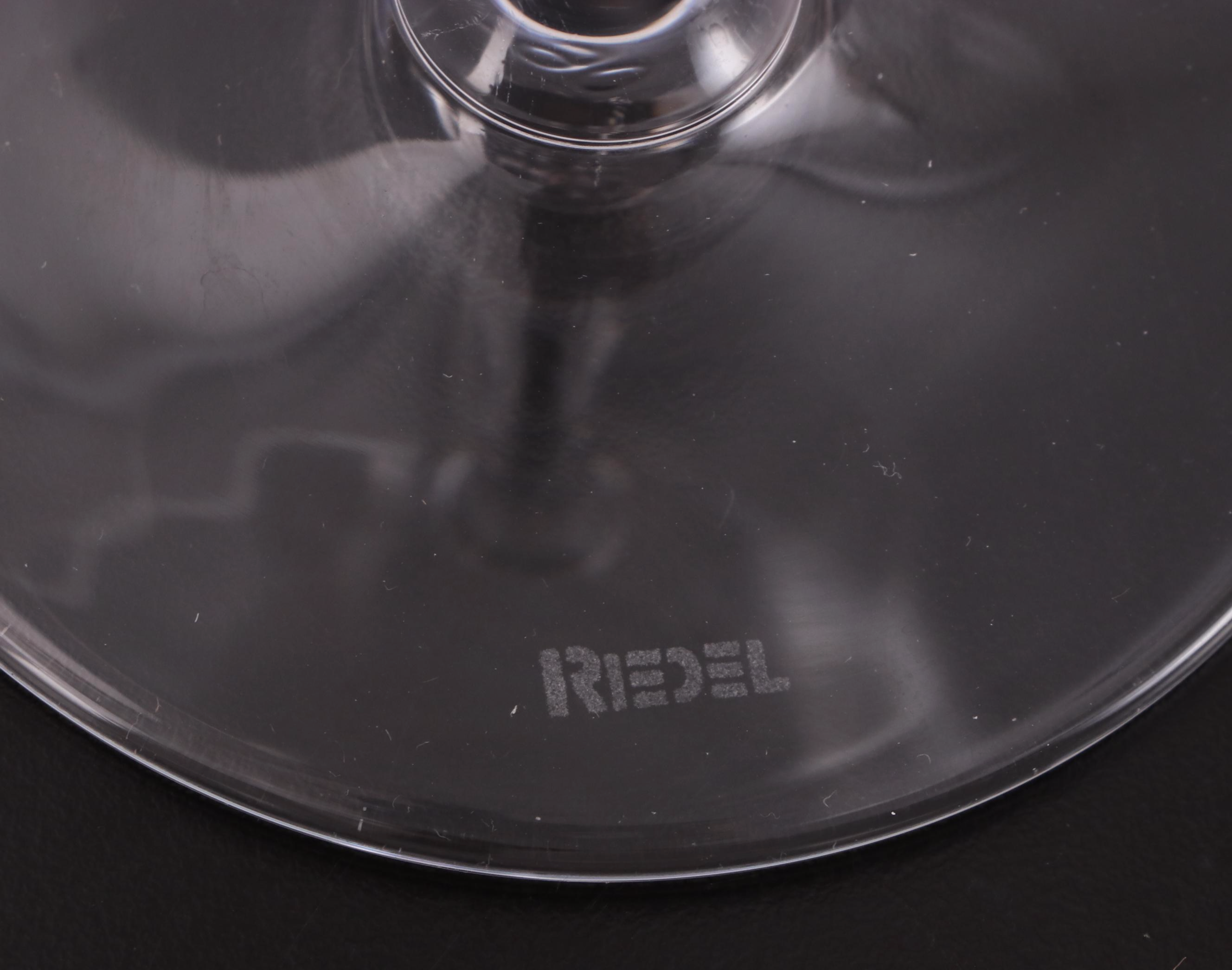 Riedel "Vinum" Chablis and Burgundy with "Sommeliers" Riesling Stemware