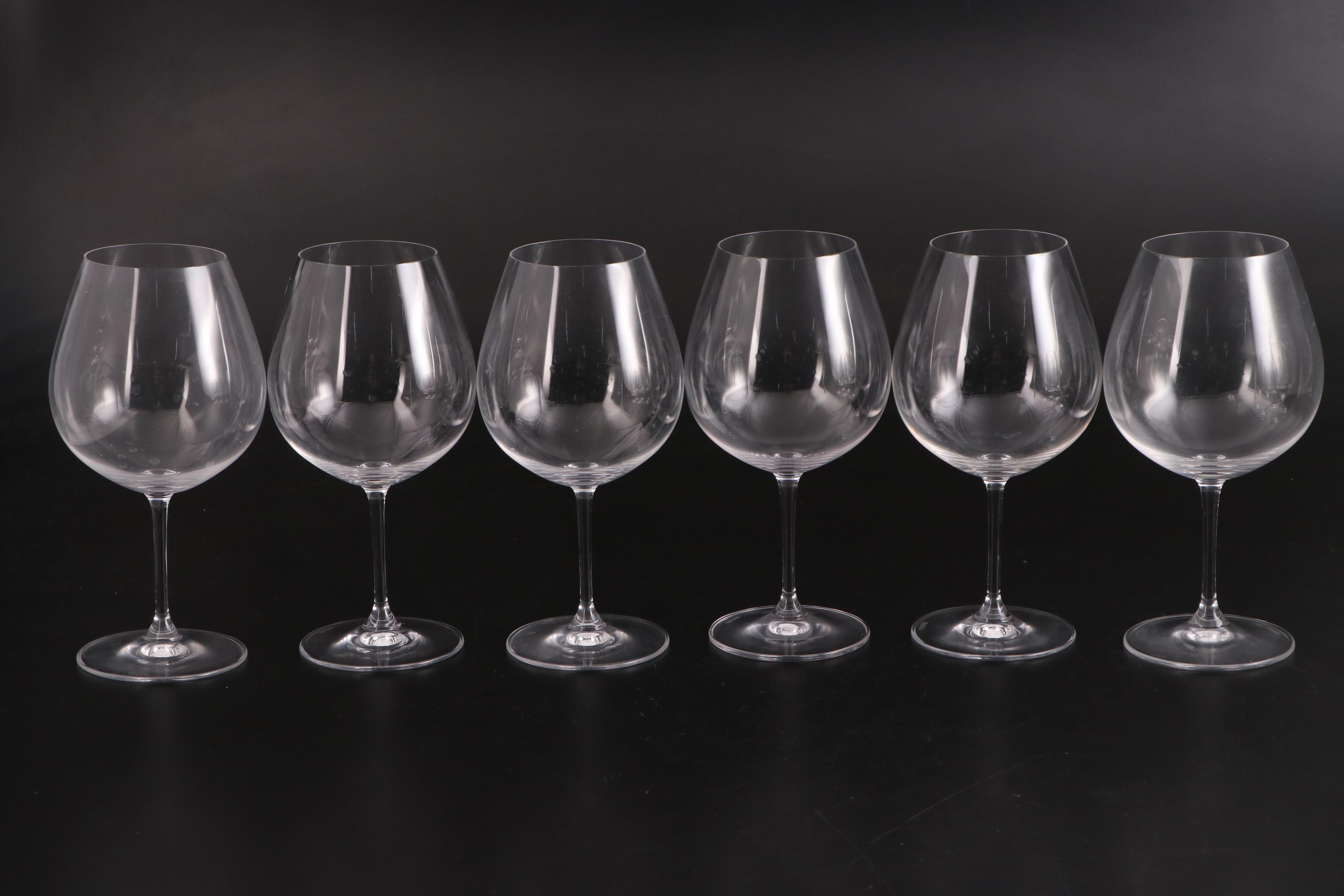 Riedel "Vinum" Chablis and Burgundy with "Sommeliers" Riesling Stemware
