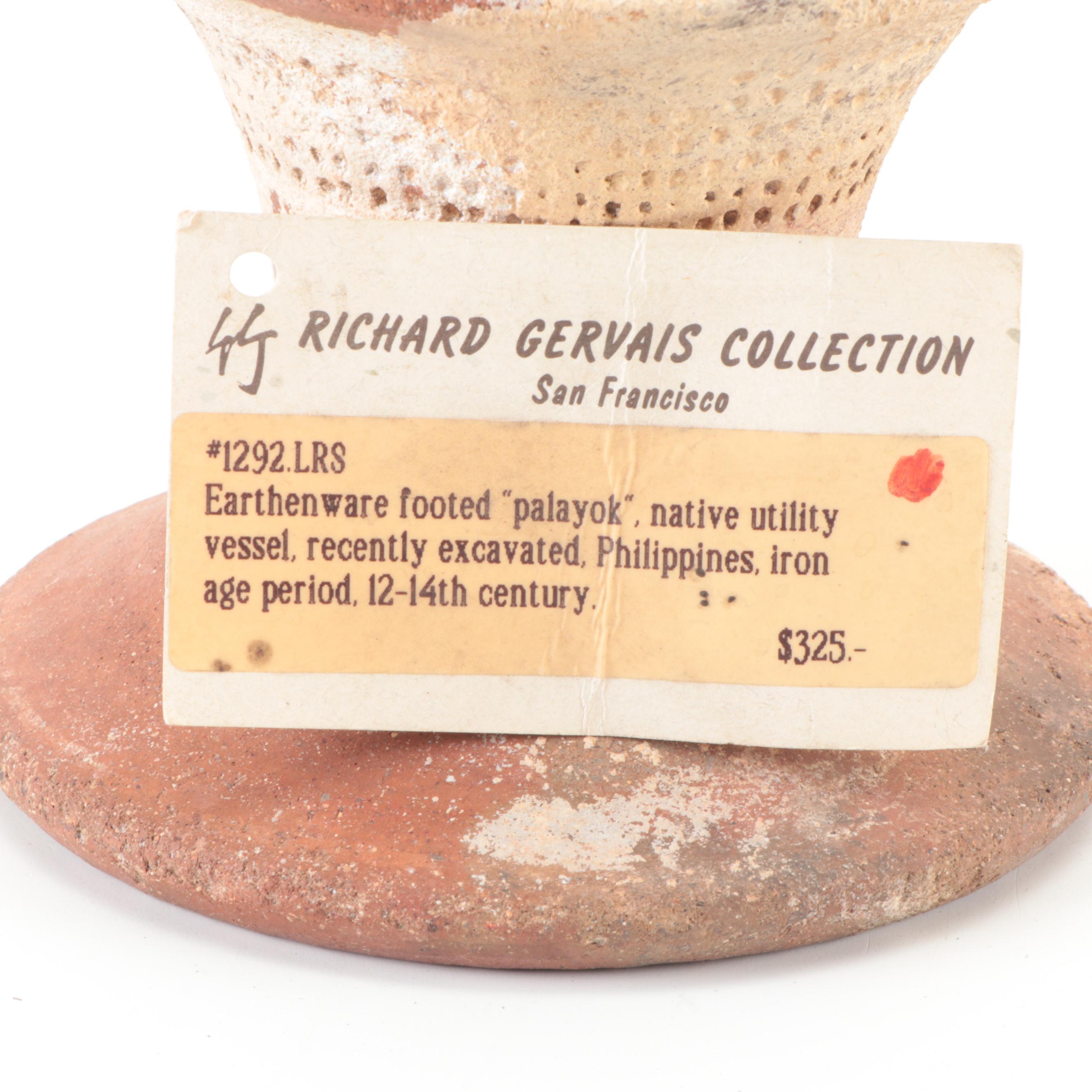 Filipino Iron Age Small Earthenware Palayok Vessel