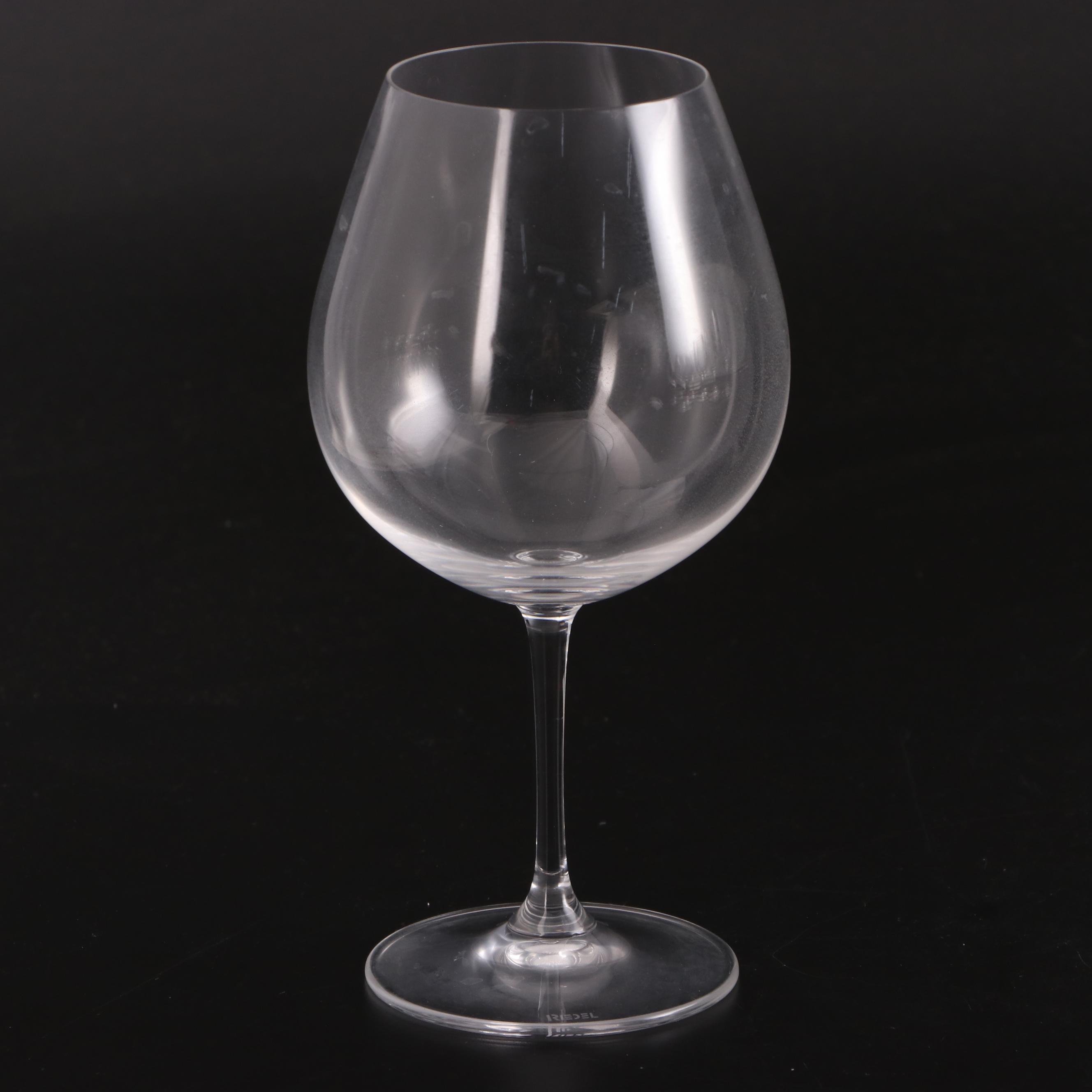Riedel "Vinum" Chablis and Burgundy with "Sommeliers" Riesling Stemware