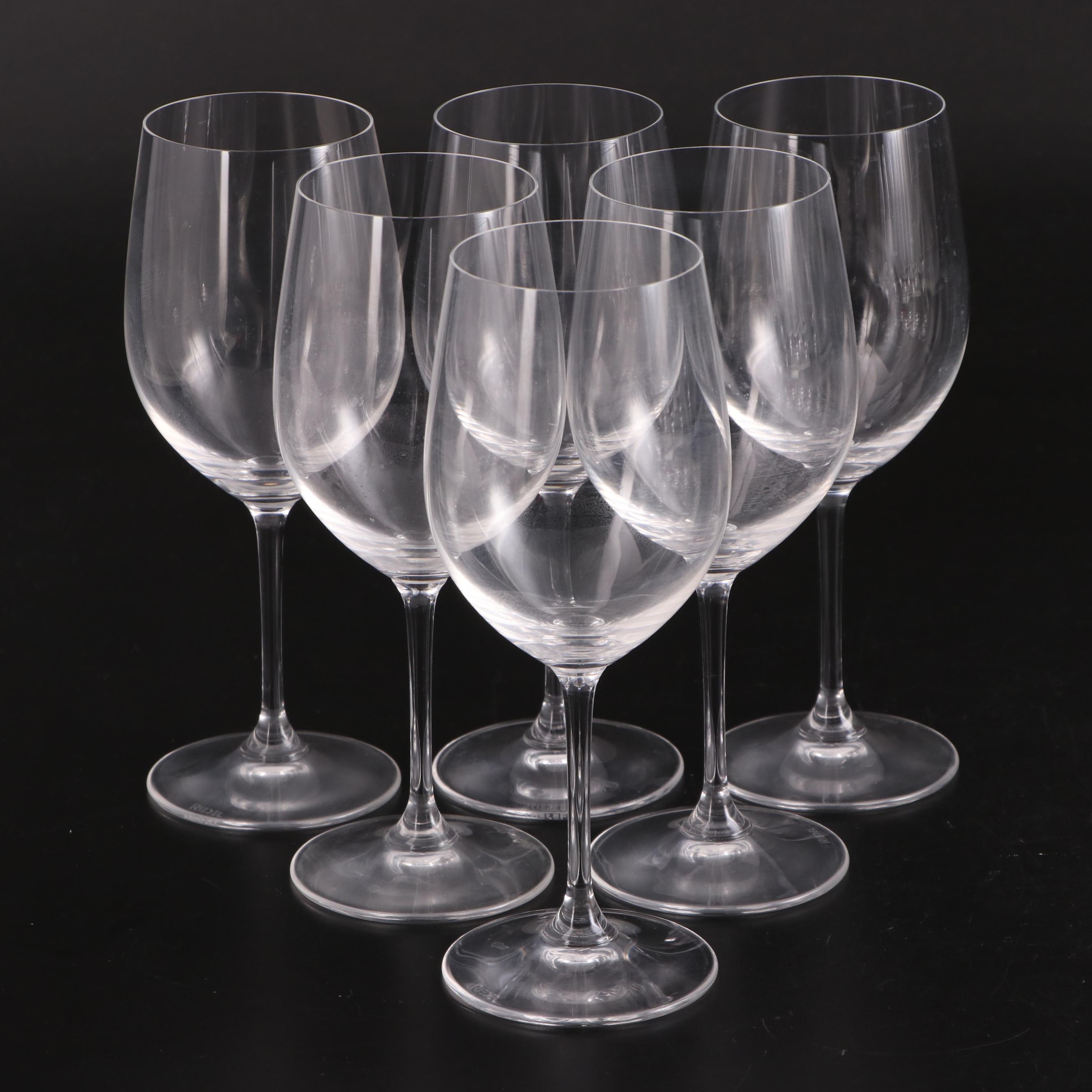 Riedel "Vinum" Chablis and Burgundy with "Sommeliers" Riesling Stemware