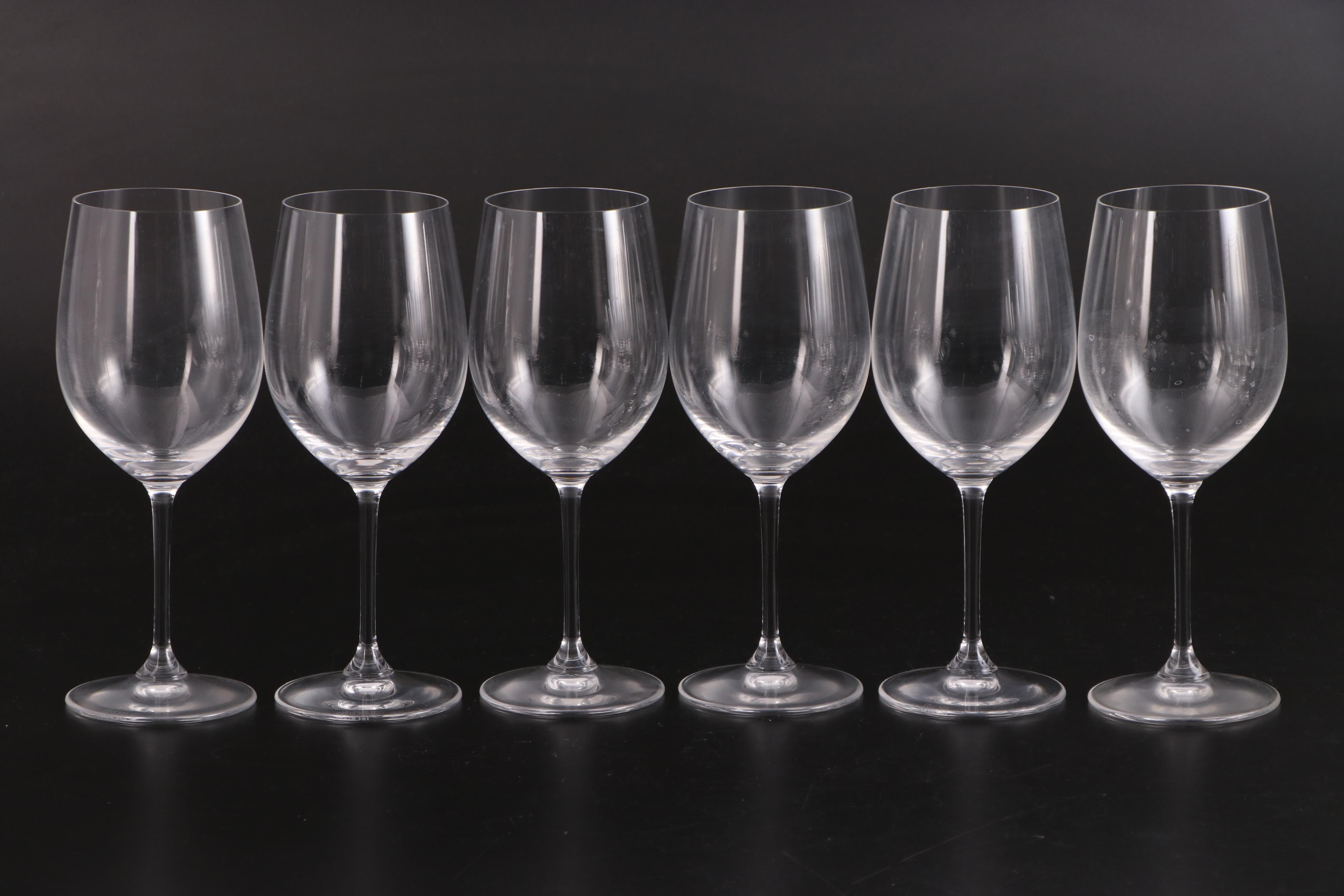 Riedel "Vinum" Chablis and Burgundy with "Sommeliers" Riesling Stemware