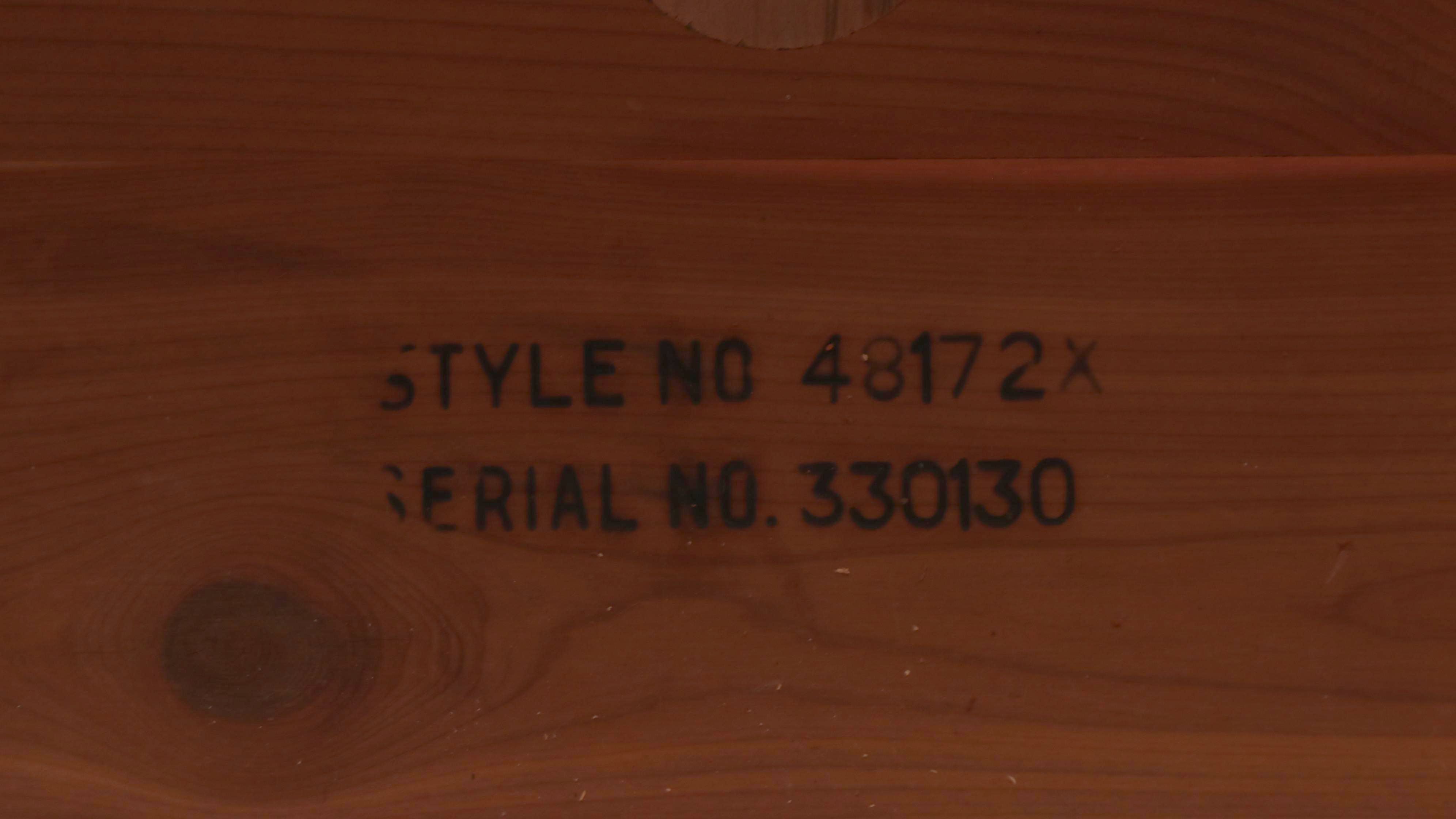 Lane Jacobean Revival Walnut and Cedar Blanket Chest, circa 1930