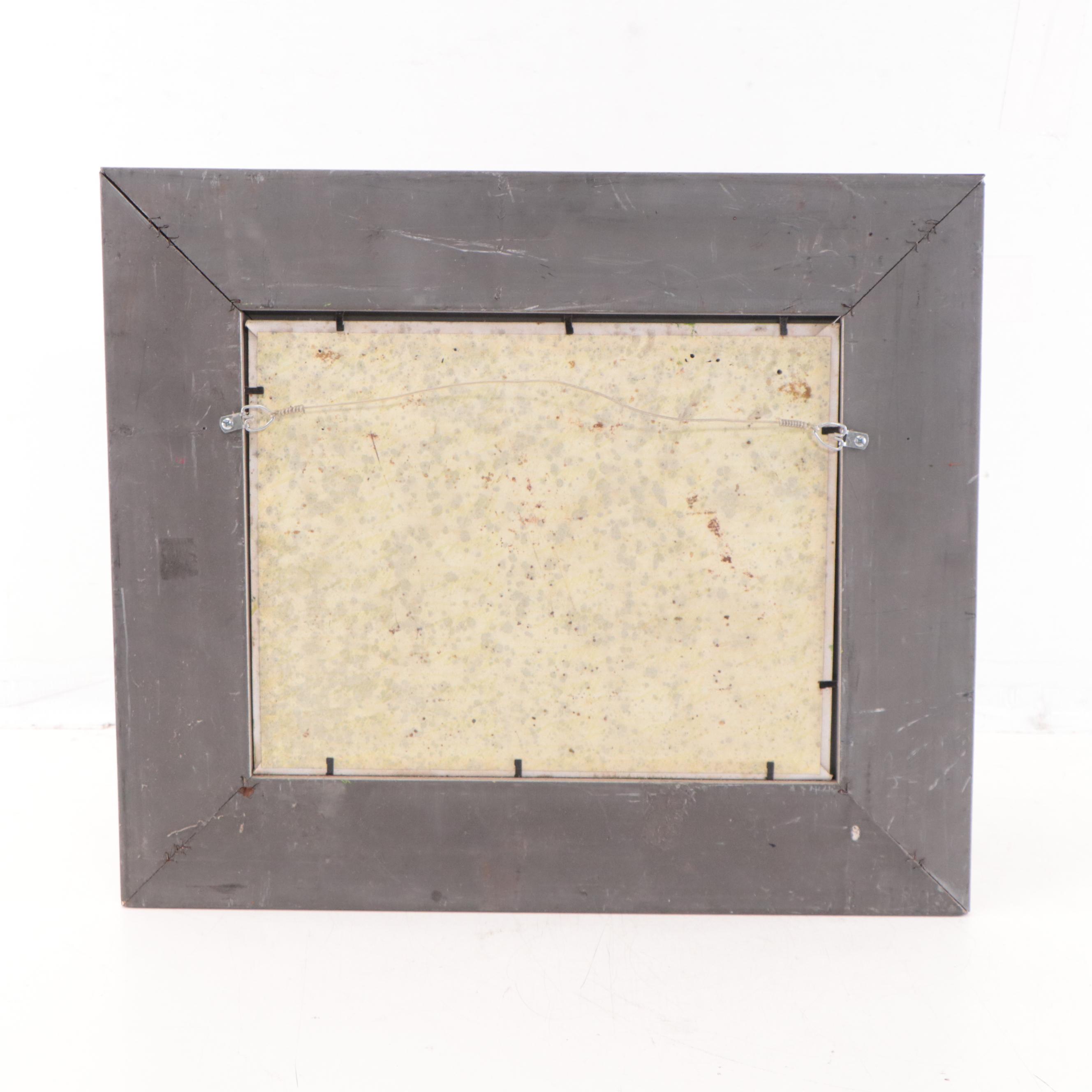 Susan Grier Oil Painting of Pond Landscape