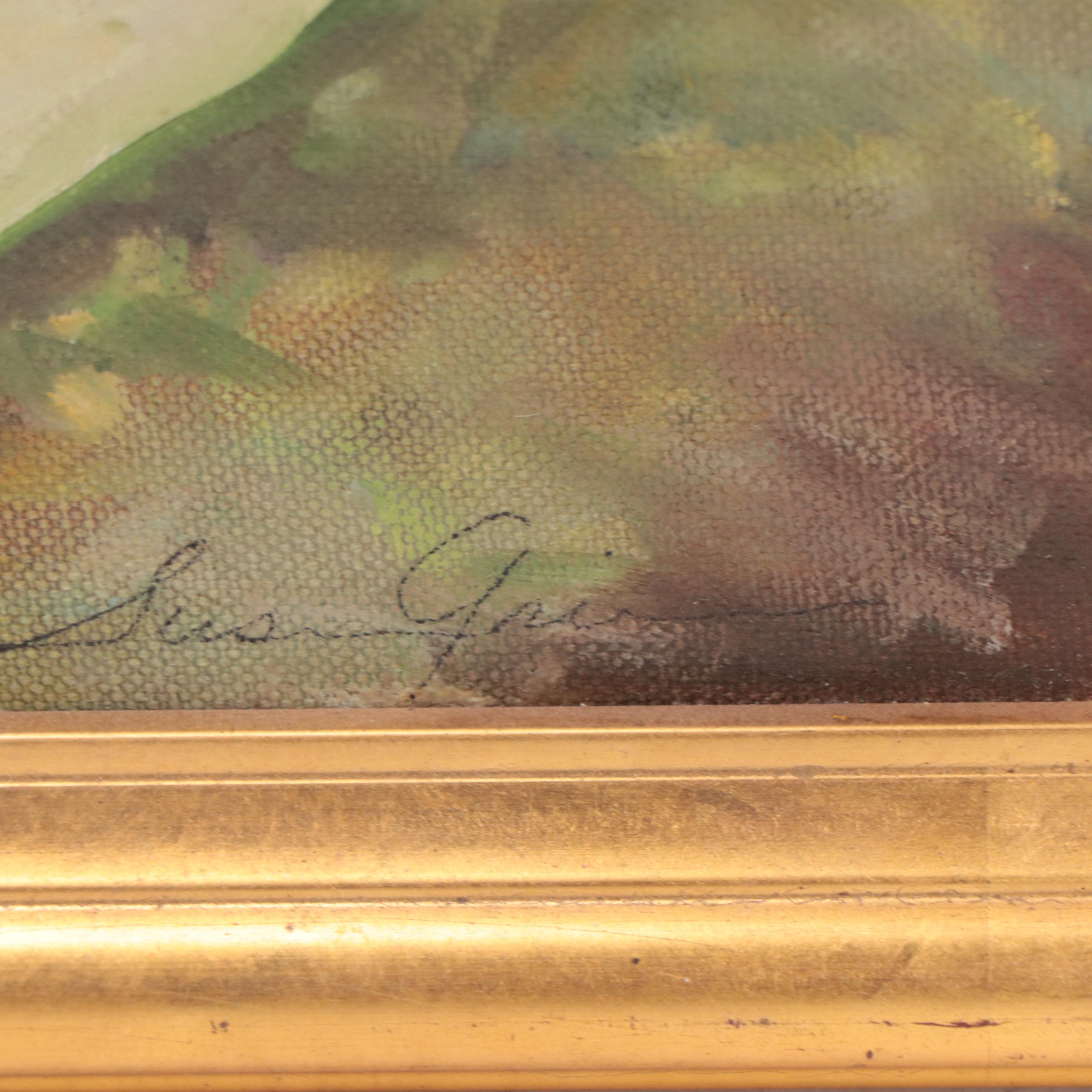 Susan Grier Oil Painting "Shaker Pathway," 21st Century