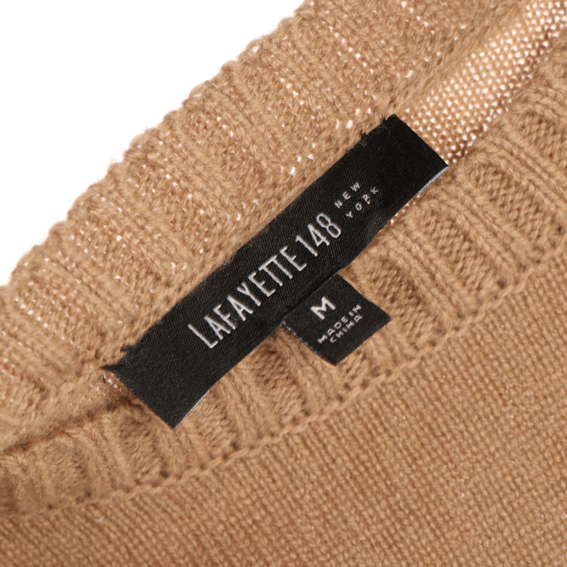 Point Sur Pants, Lafayette 148 Sweater, Vince Sweater, Wool Felt Coat, and More