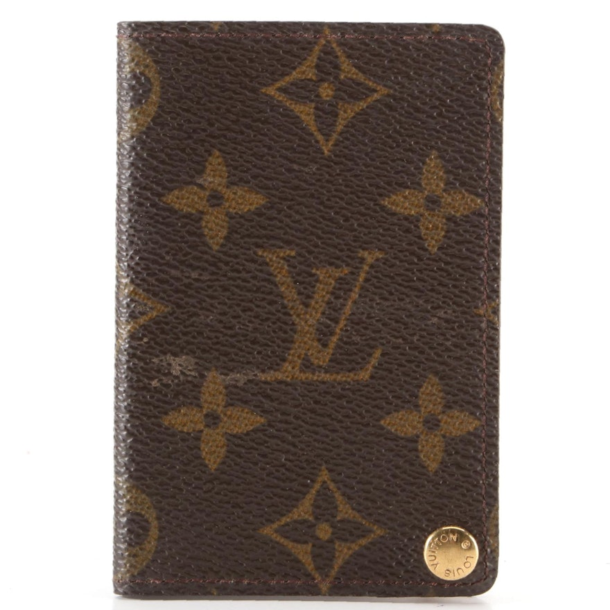 Louis Vuitton Card Holder Cover in Monogram Canvas