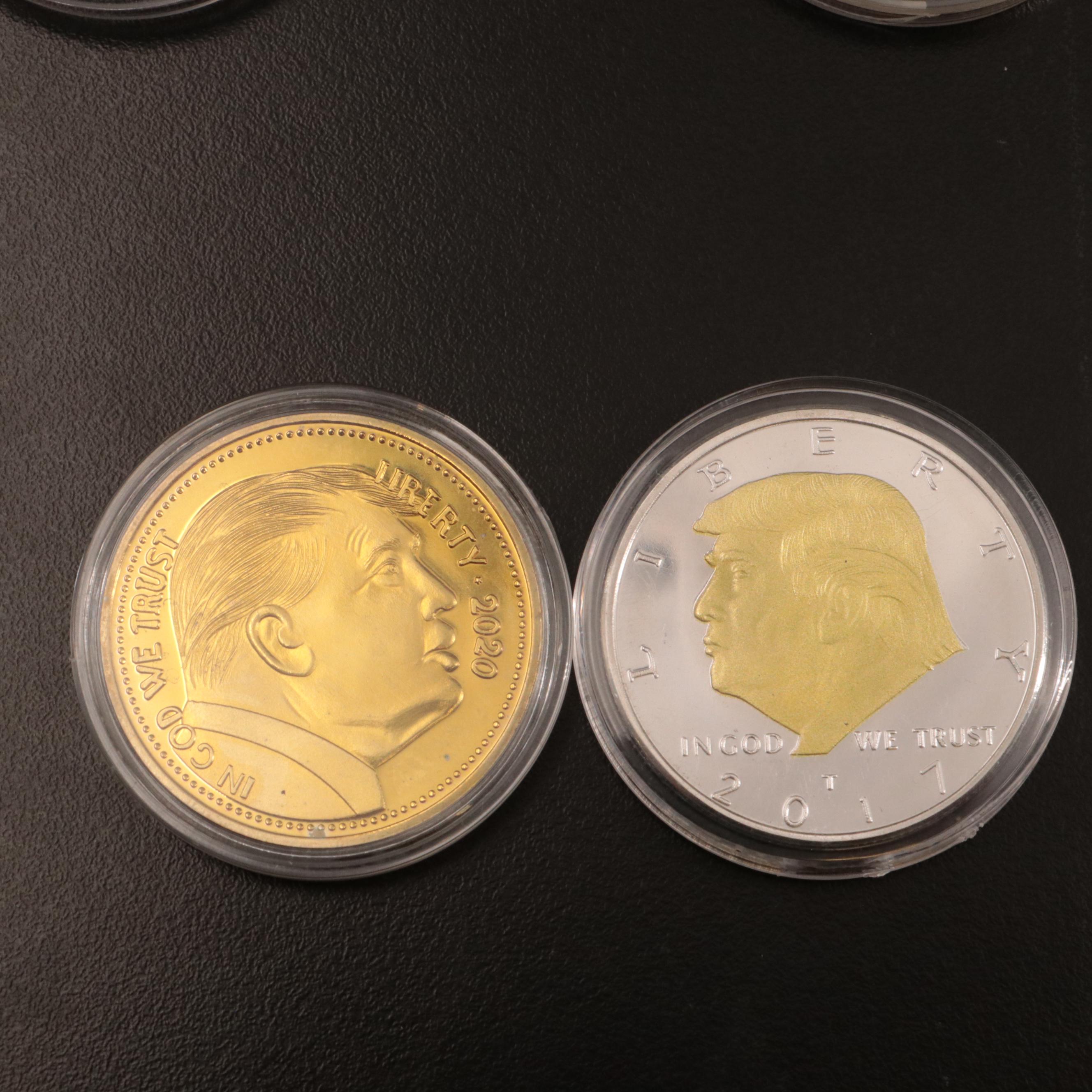 Collection of Seven Trump-Themed Medals