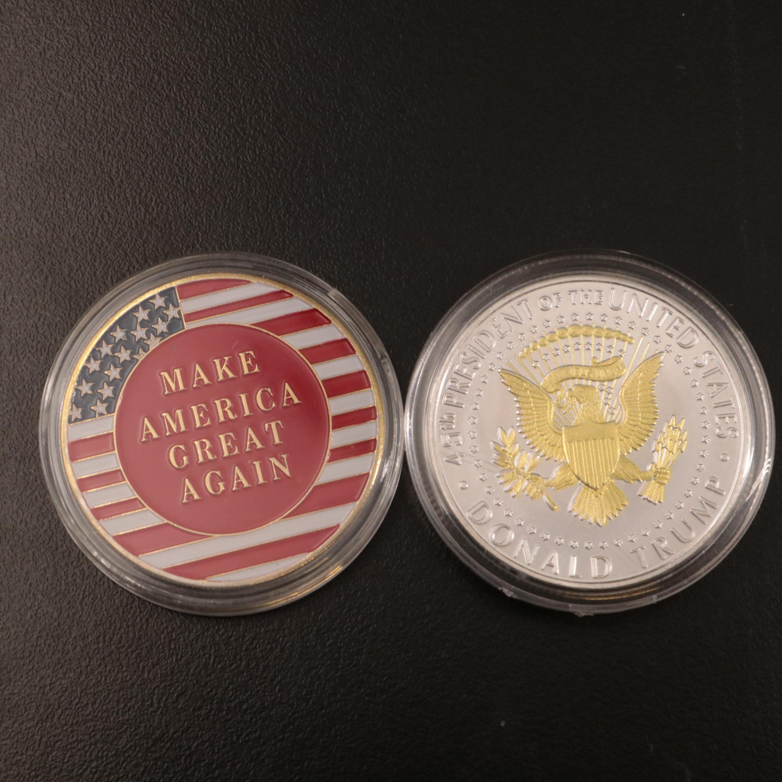 Collection of Seven Trump-Themed Medals