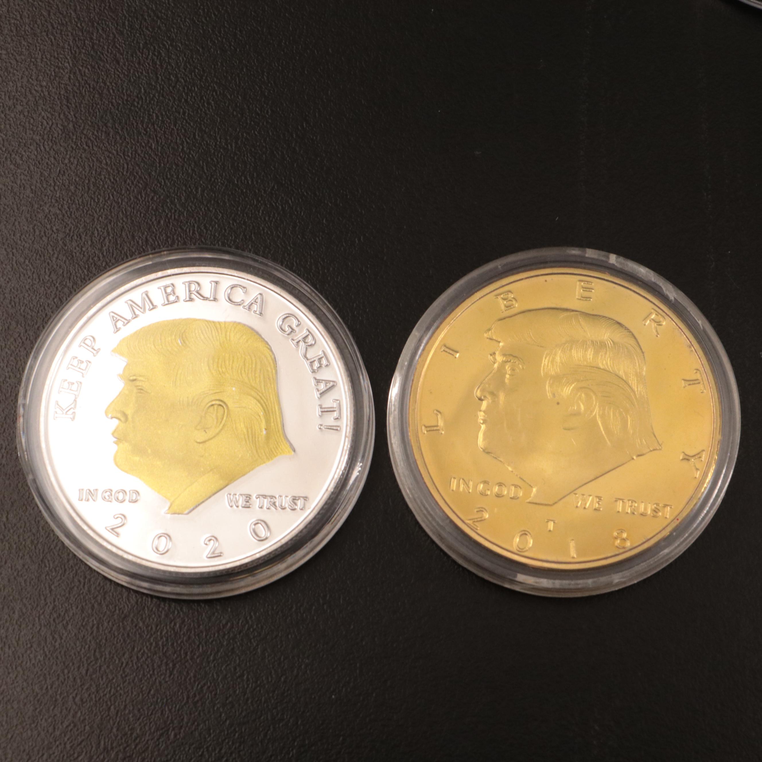 Collection of Seven Trump-Themed Medals