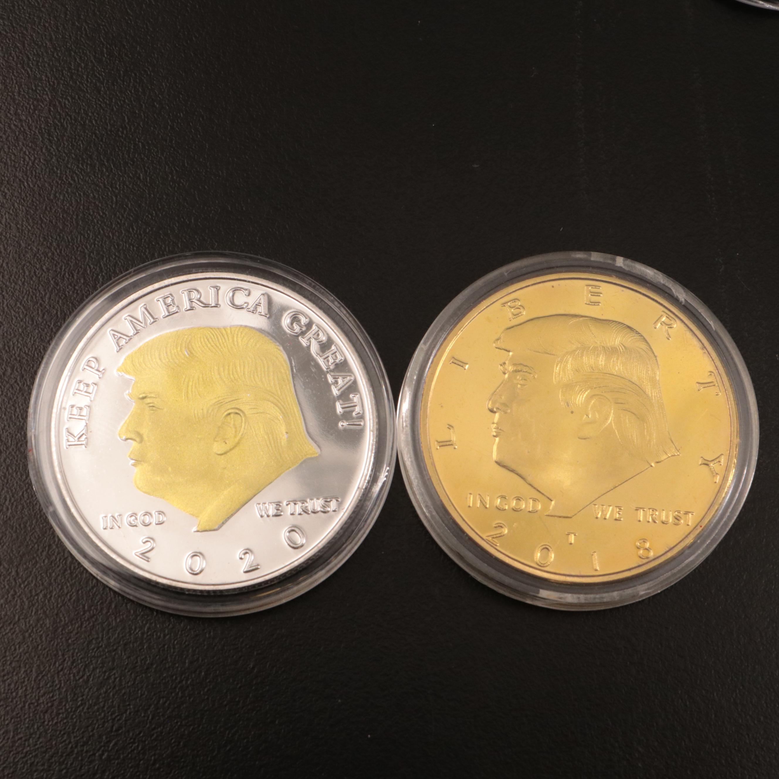 Collection of Seven Trump-Themed Medals