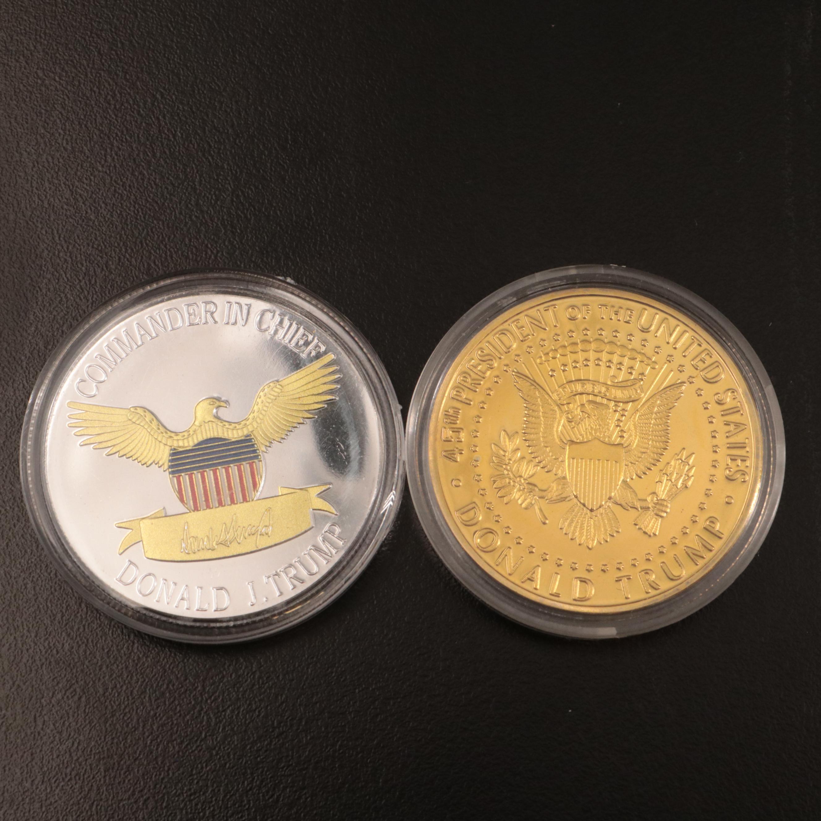 Collection of Seven Trump-Themed Medals