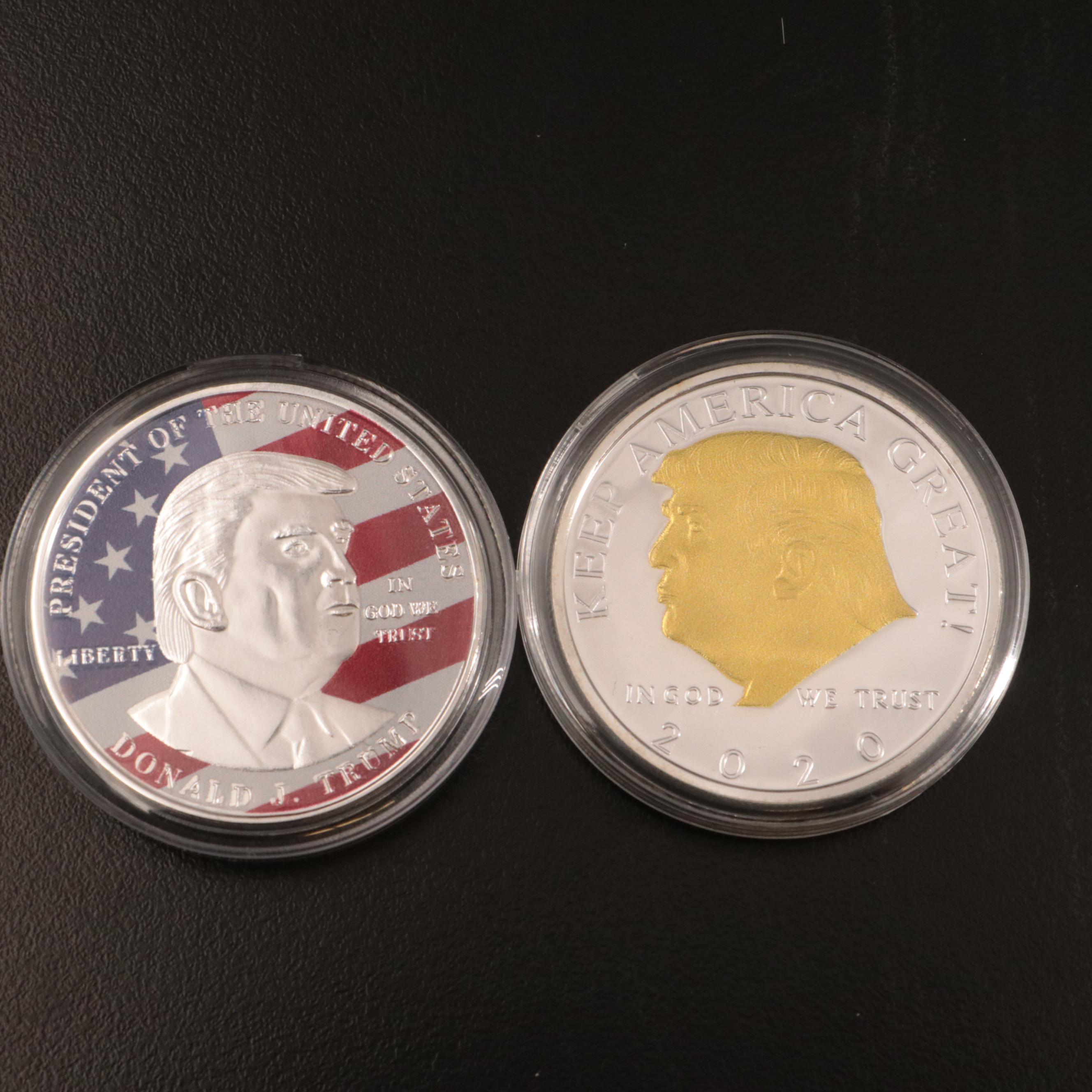 Collection of Seven Trump-Themed Medals