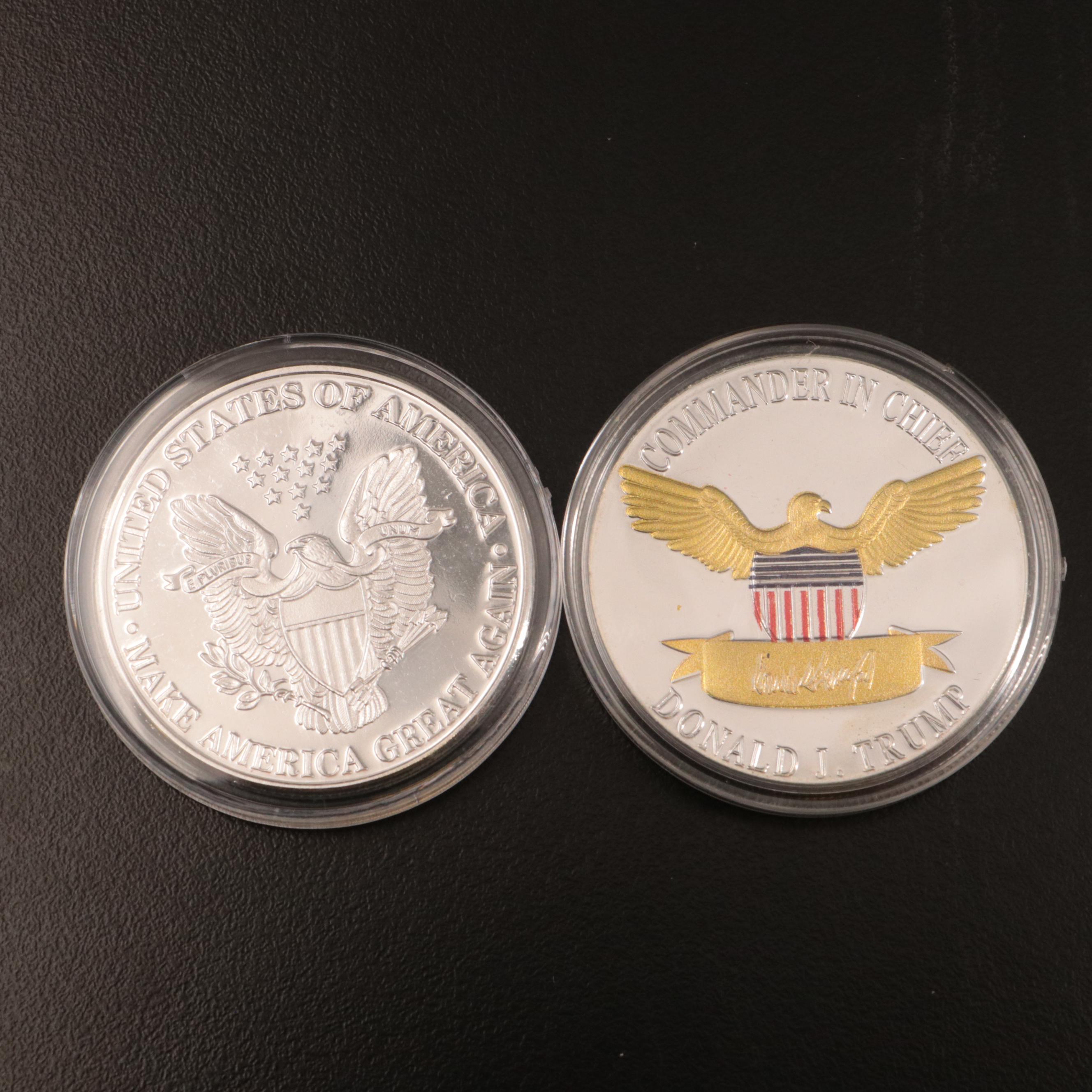 Collection of Seven Trump-Themed Medals