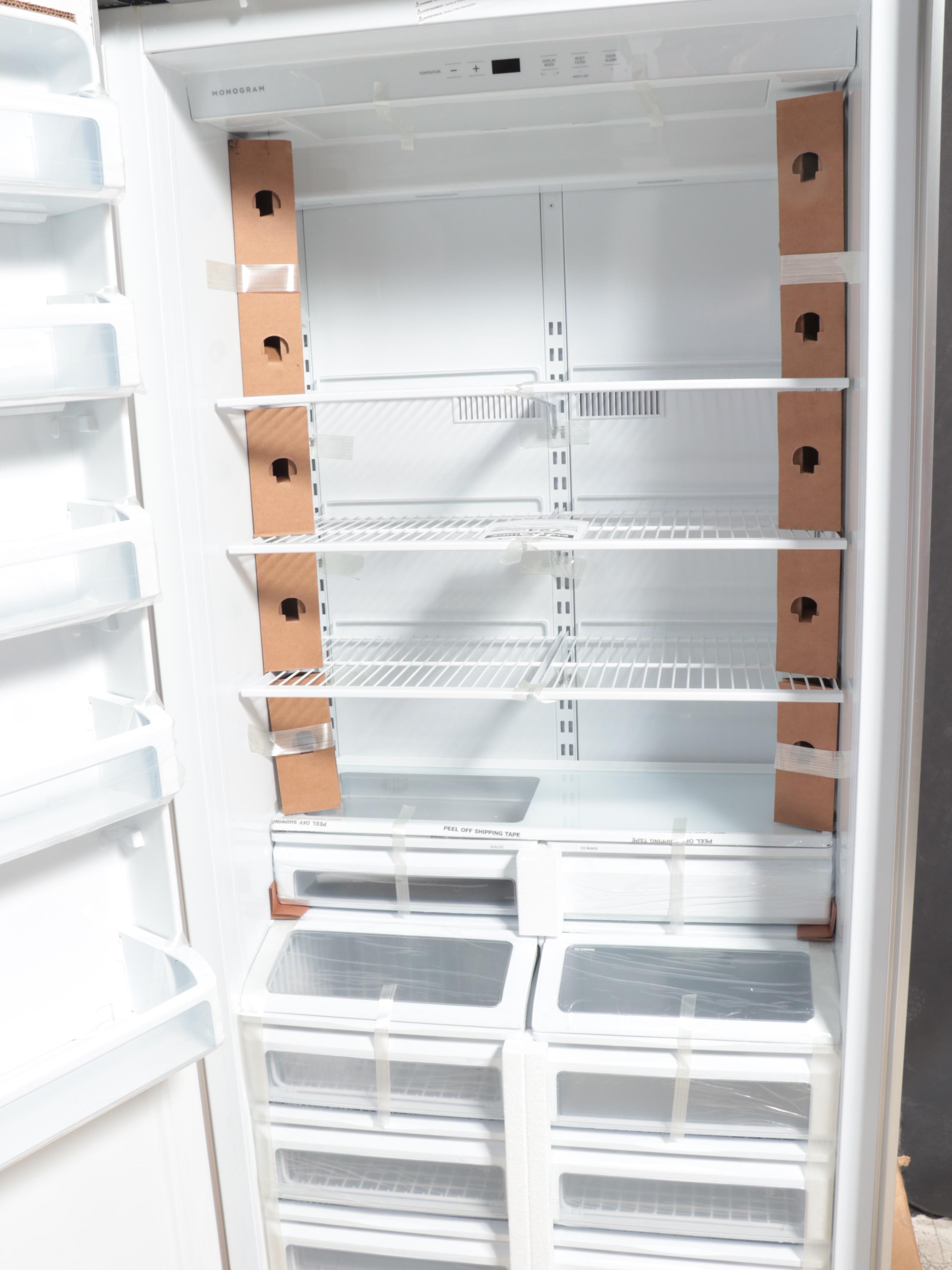 GE Monogram 21.8 Cu. Ft. Custom Panel Ready Built-In Refrigerator