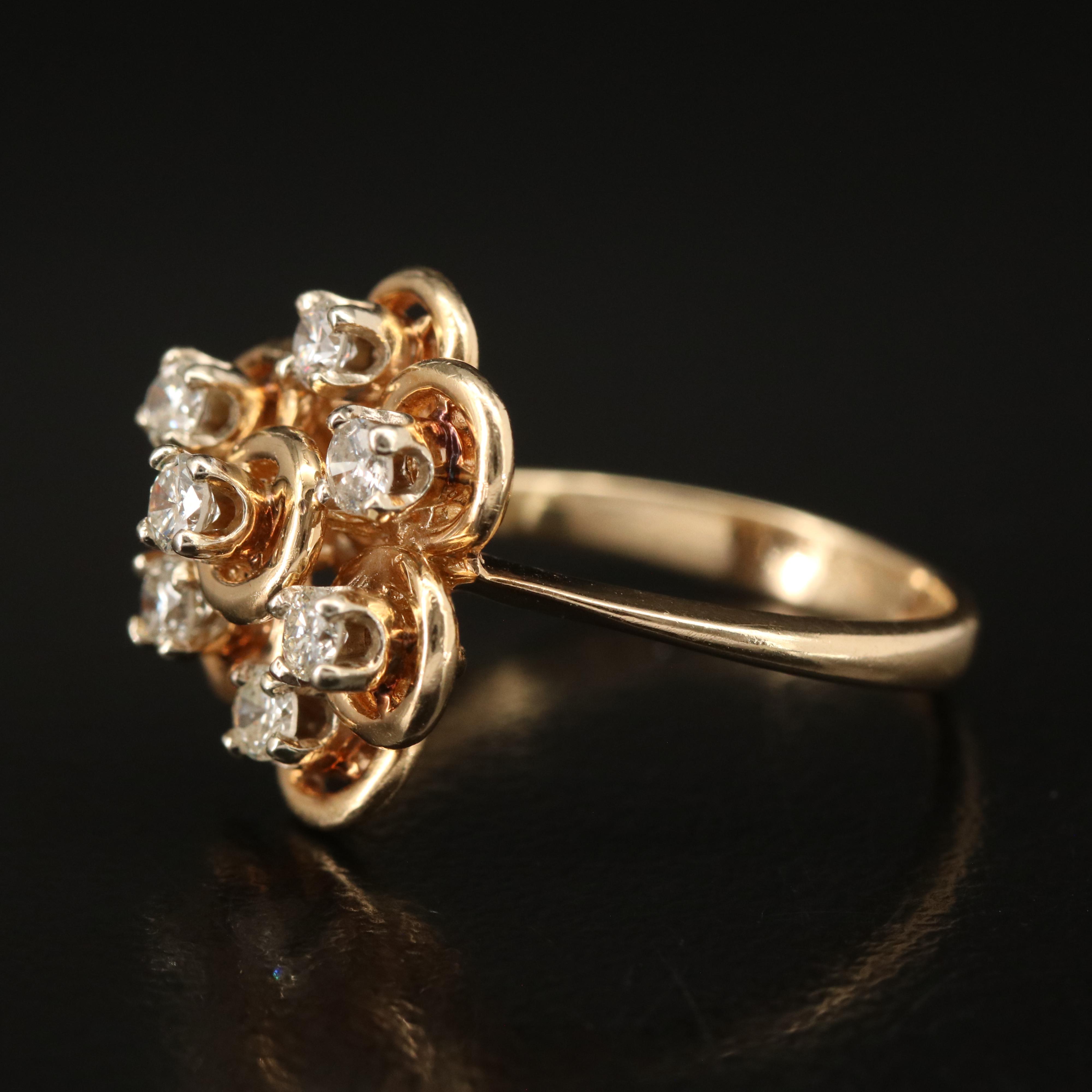 14K 0.50 CTW Diamond Ring