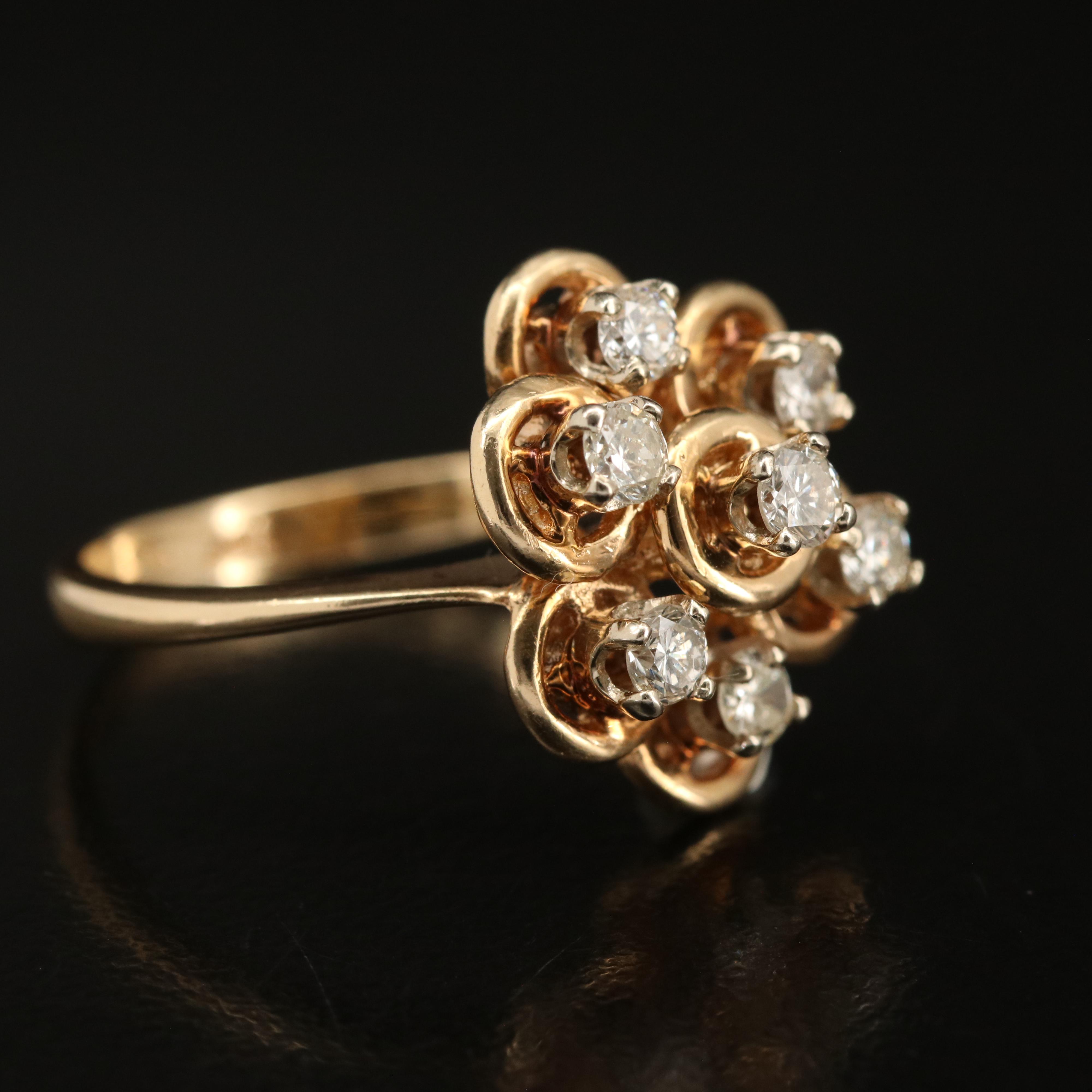 14K 0.50 CTW Diamond Ring