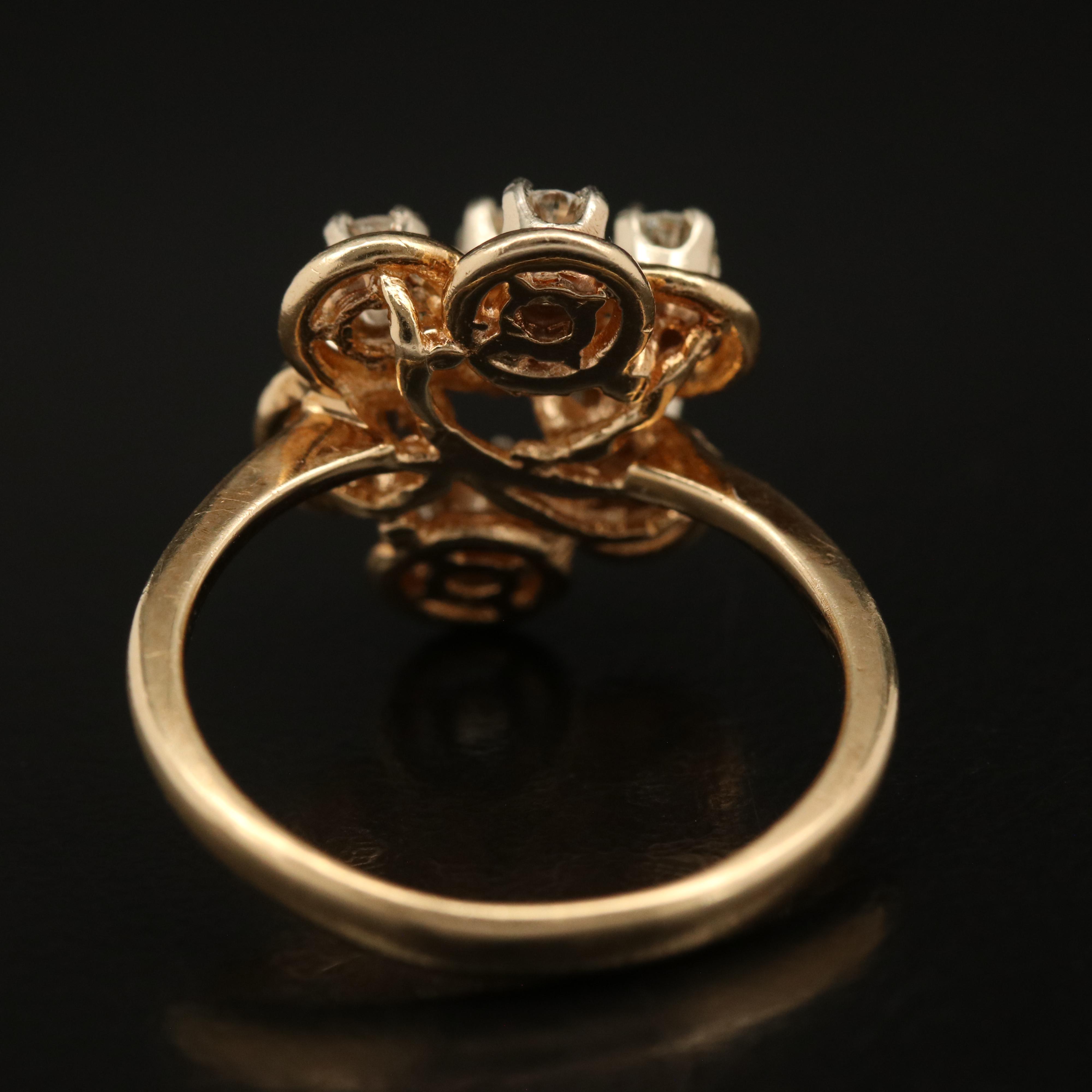 14K 0.50 CTW Diamond Ring