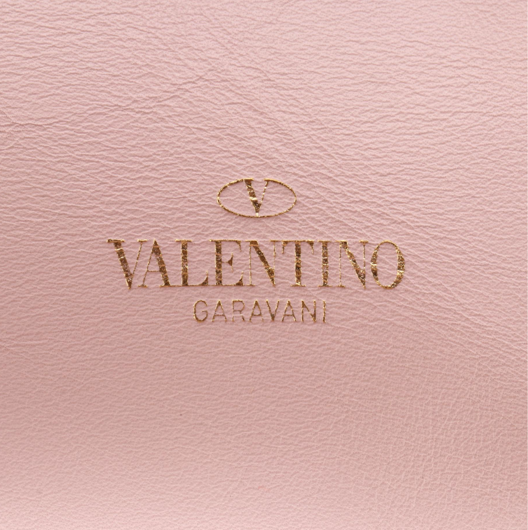 Valentino Rockstud Small Two-Way Tote in Pink Leather