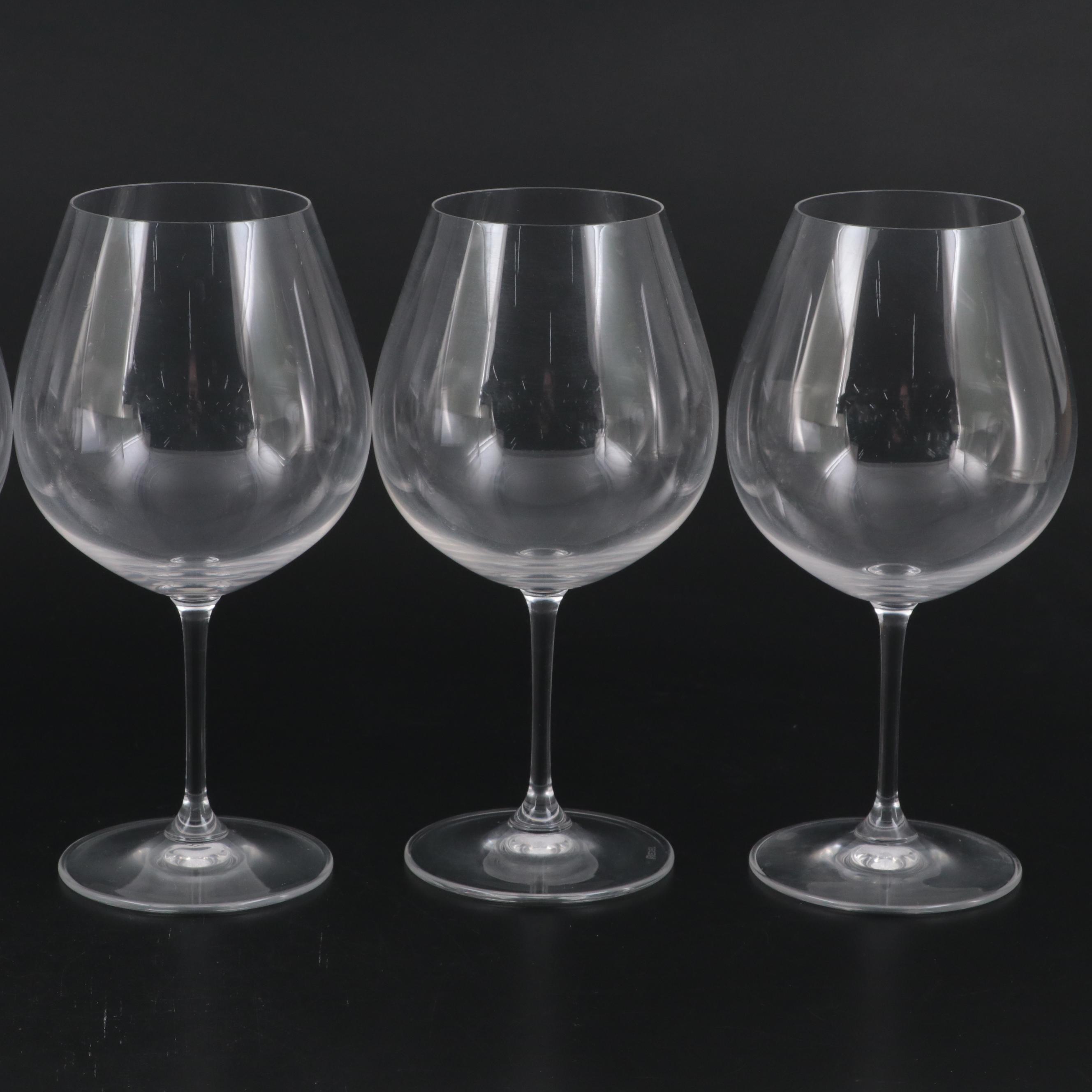 Riedel "Vinum" Crystal Sauterne, Chardonnay, and Burgundy Wine Glasses