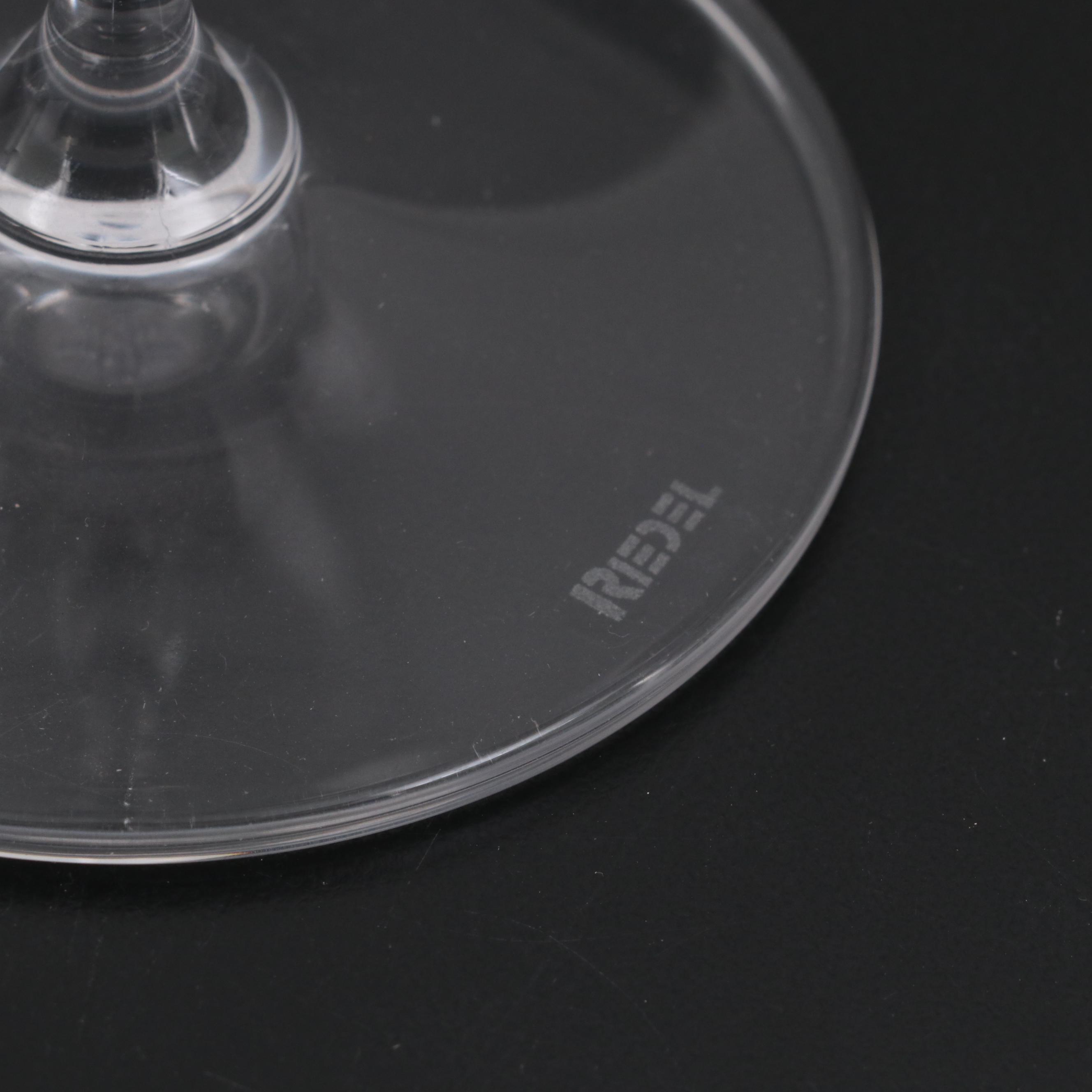 Riedel "Vinum" Crystal Sauterne, Chardonnay, and Burgundy Wine Glasses