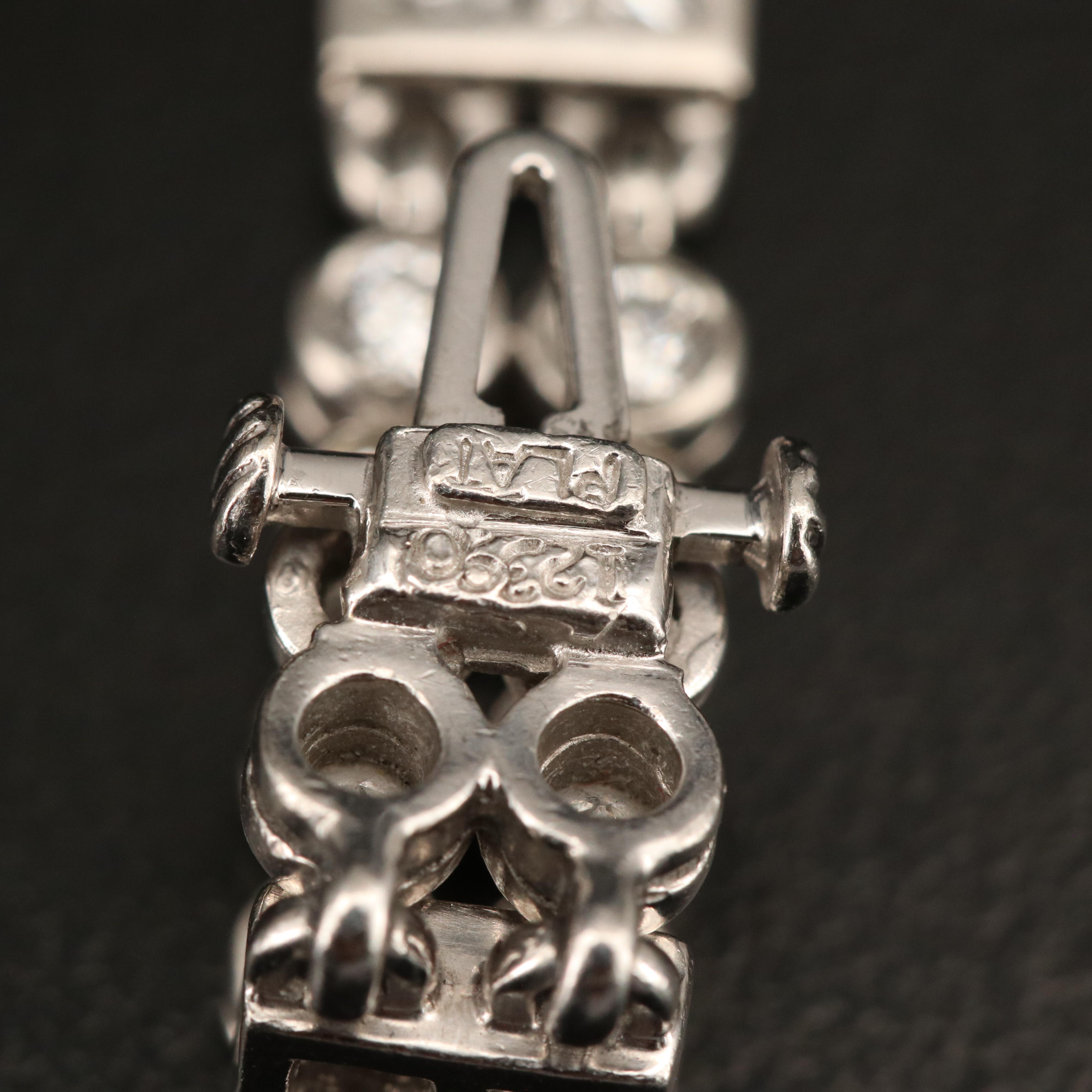 Kwiat Platinum 5.04 CTW Diamond Double Row Bracelet