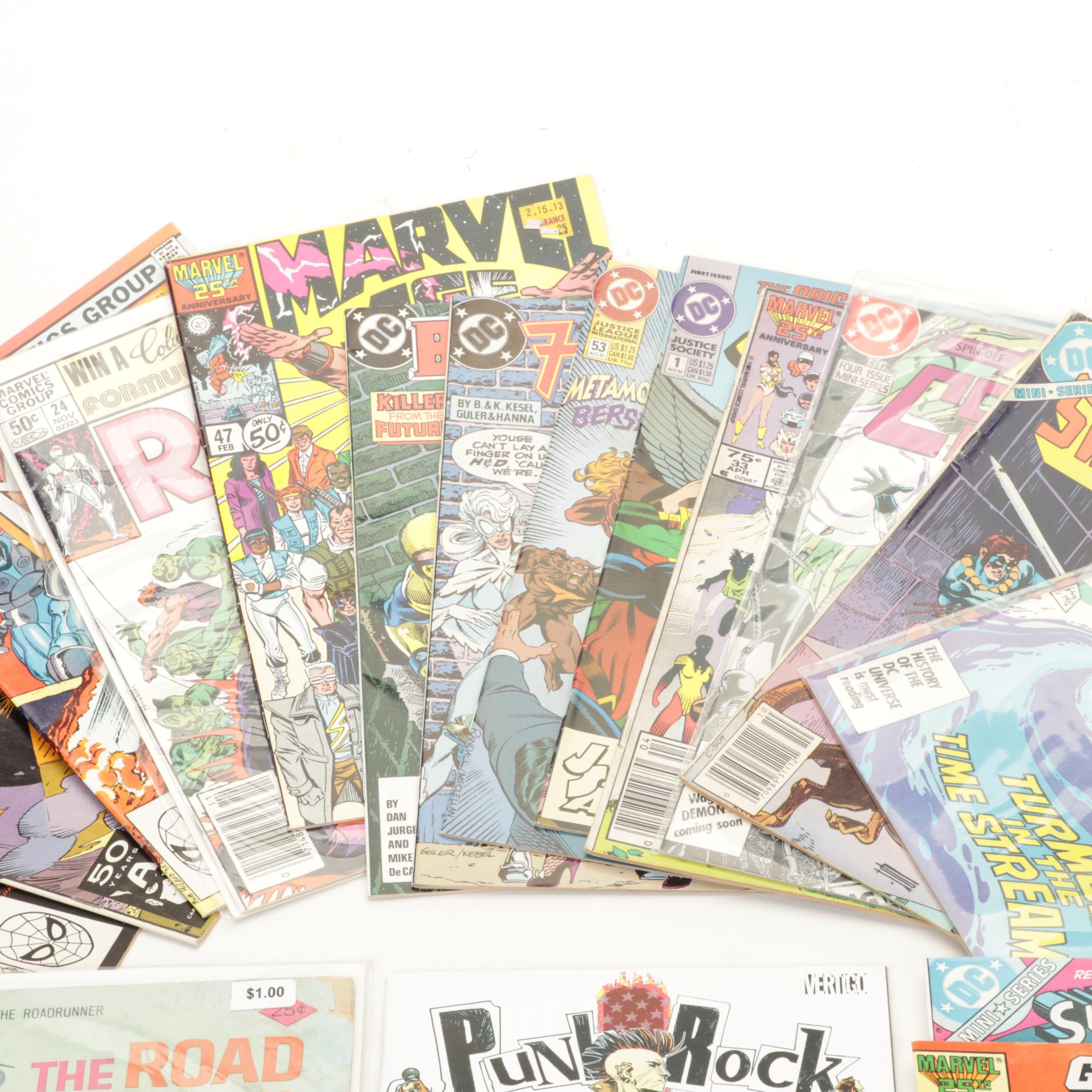 Marvel and DC Modern Age Comic Books Including "Thundercats"