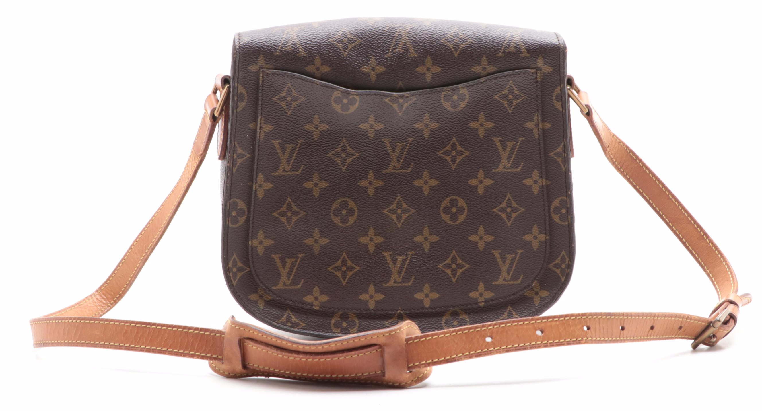 Louis Vuitton Saint Cloud Bag in Monogram Canvas and Vachetta Leather